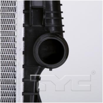 2014 Porsche Cayenne Radiator Primary TYC 13551 image 4 of 4