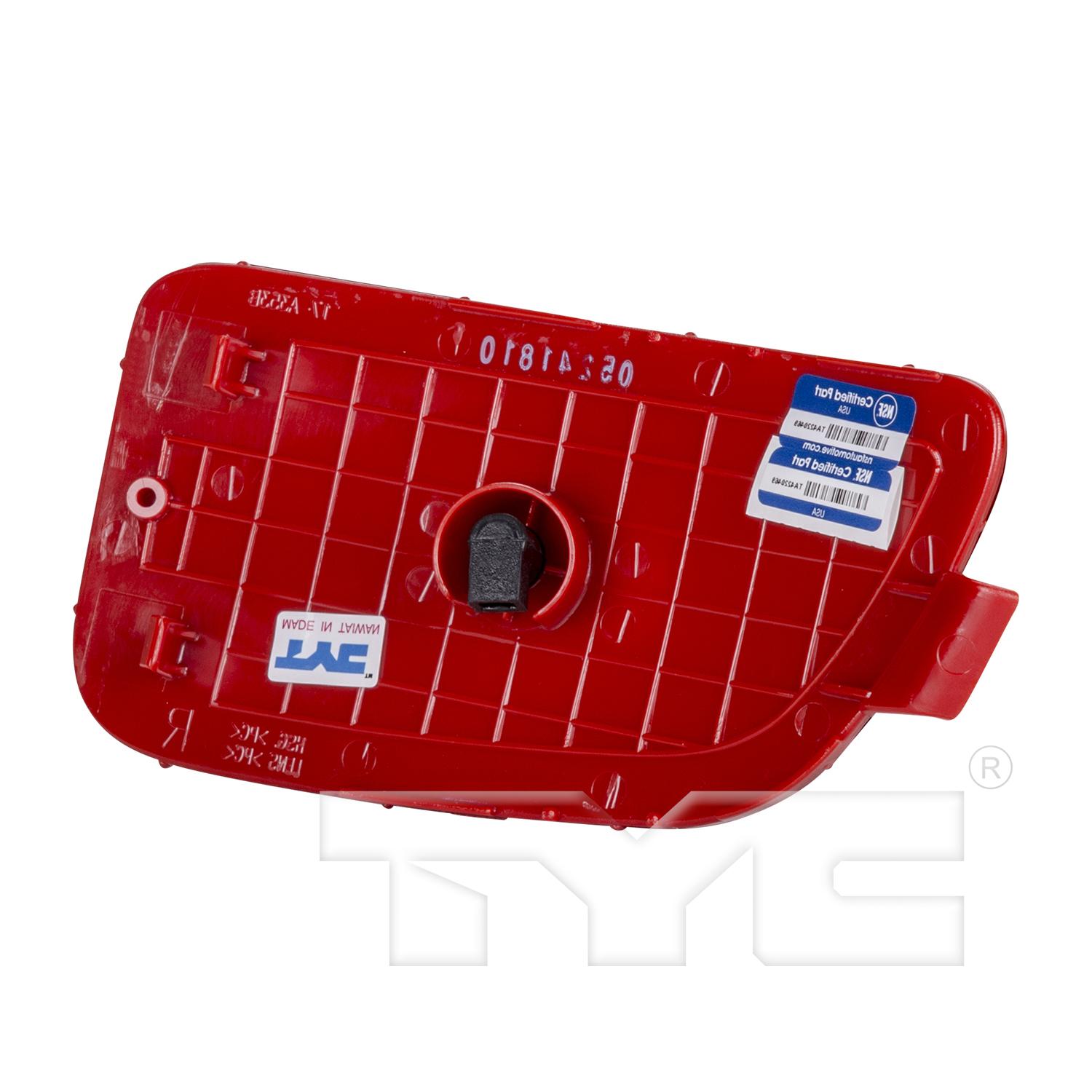 TYC 170354001 - Reflector Assembly TYC 170354001 Reflector Assembly product image 2 of 6