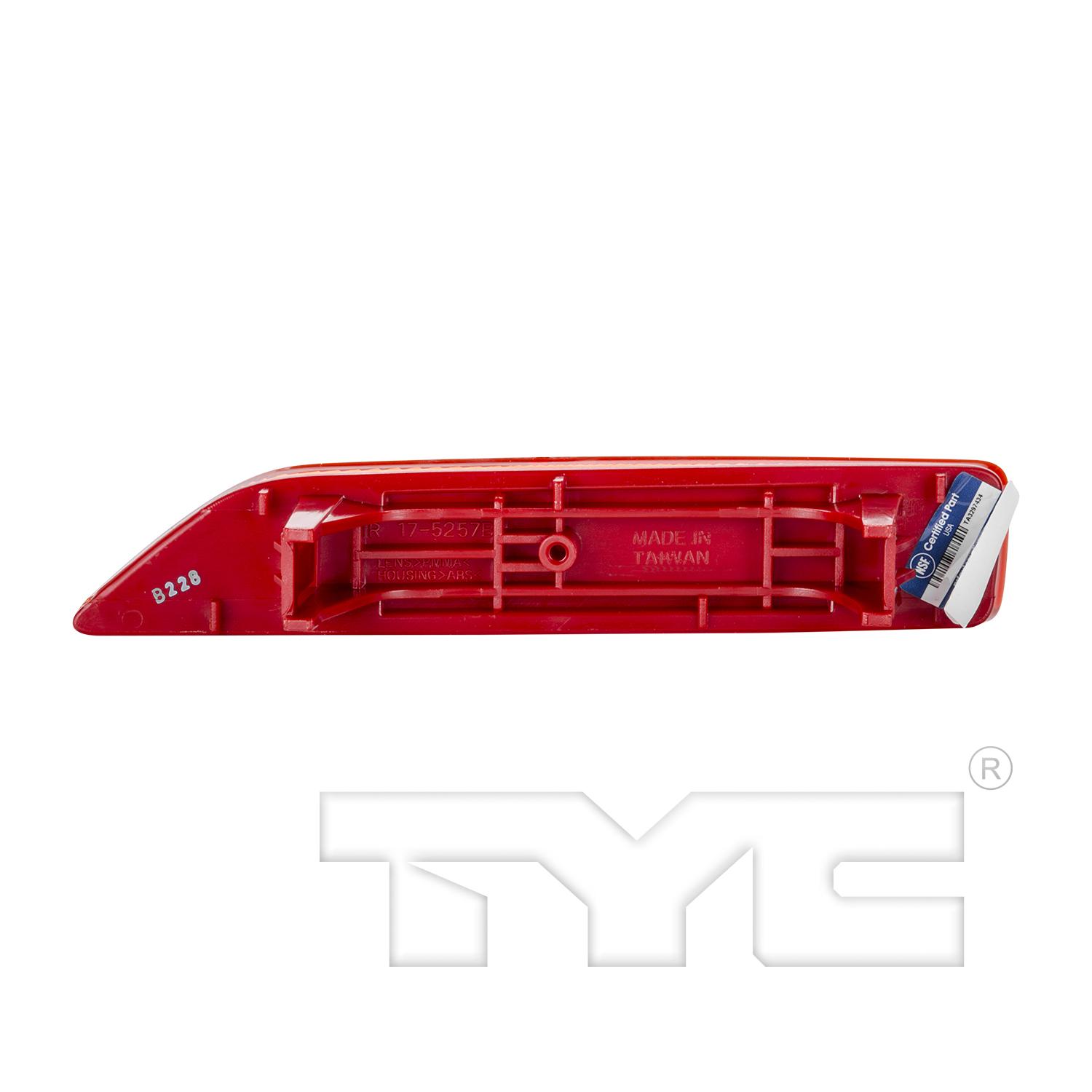 TYC 175257001 Reflector Assembly product image 2 of 4