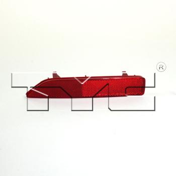 2012 Acura RDX Reflector Assembly Rear Left TYC 17525800 image 1 of 2