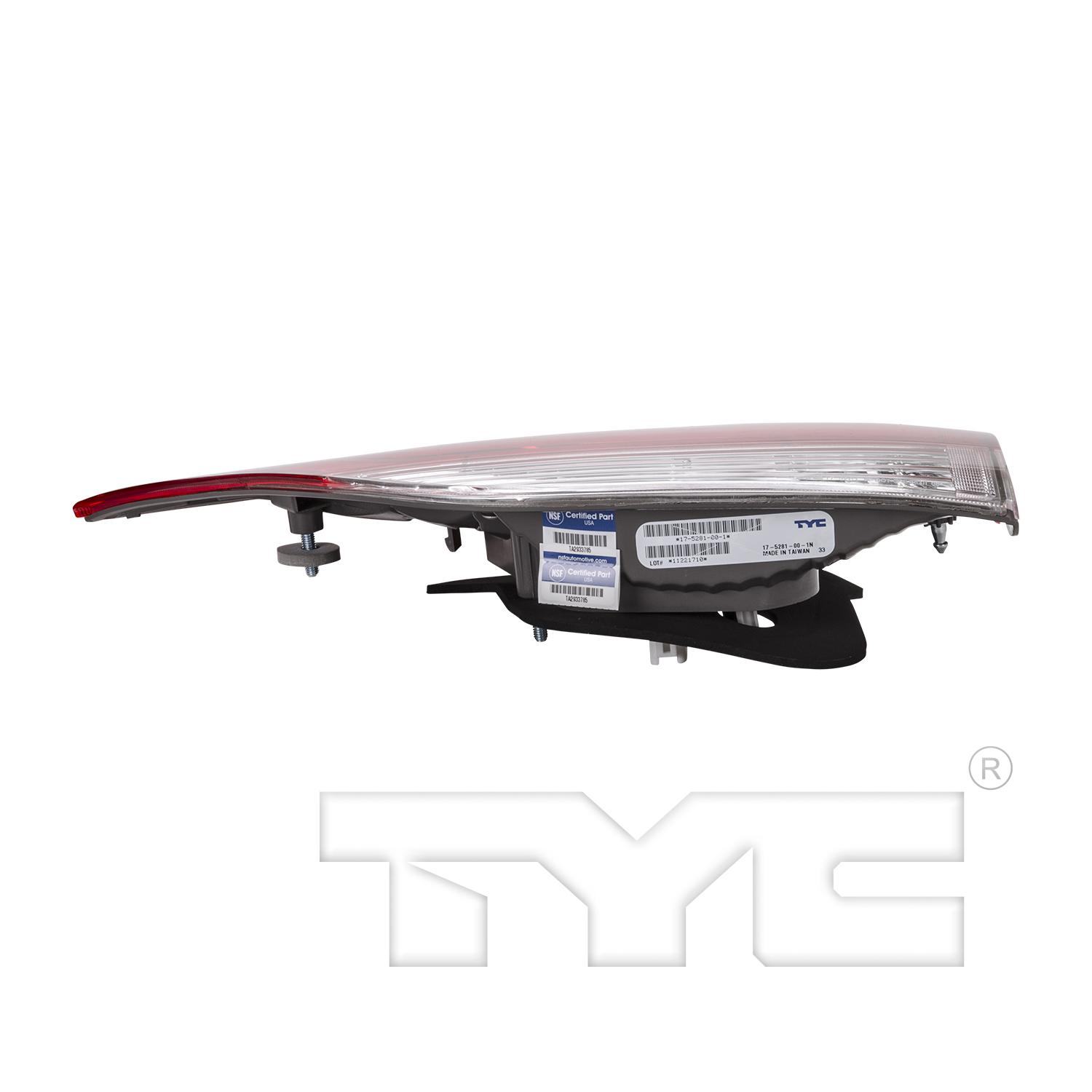 TYC 175281009 - Tail Light Assembly TYC 175281009 Tail Light Assembly product image 6 of 6
