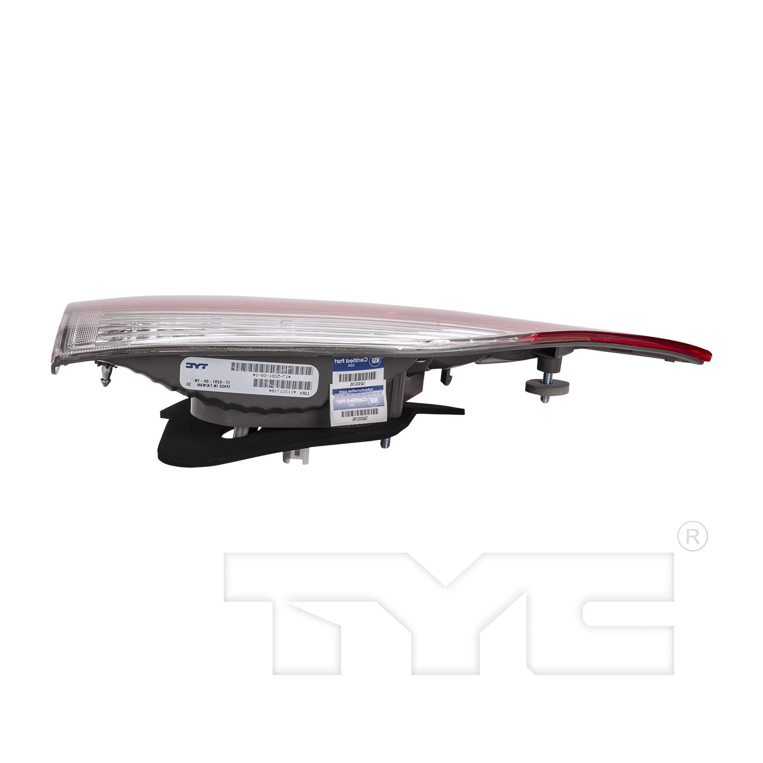 TYC 17528200 - Tail Light Assembly TYC 17528200 Tail Light Assembly product image 6 of 6
