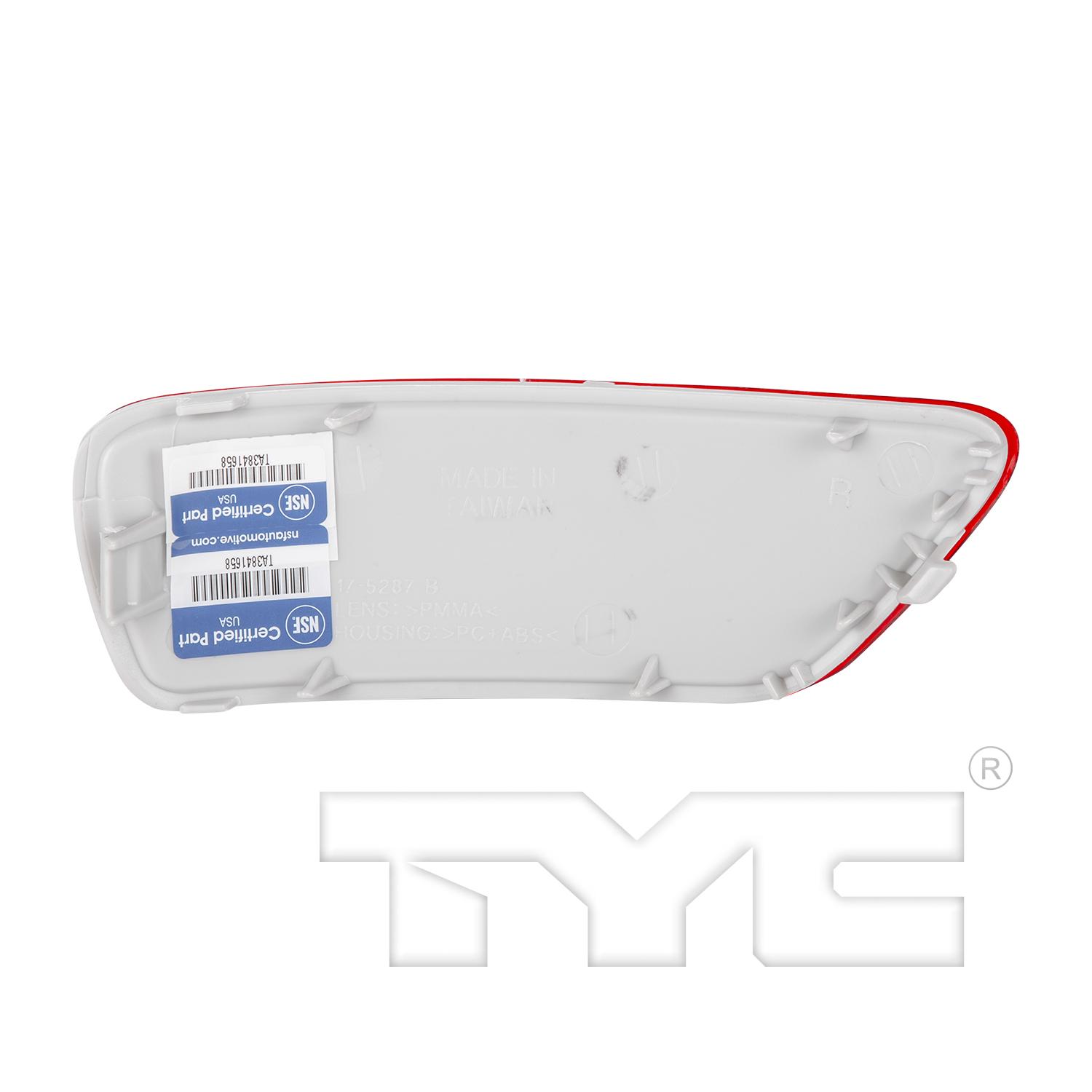 TYC 17528700 - Reflector Assembly TYC 17528700 Reflector Assembly product image 2 of 4