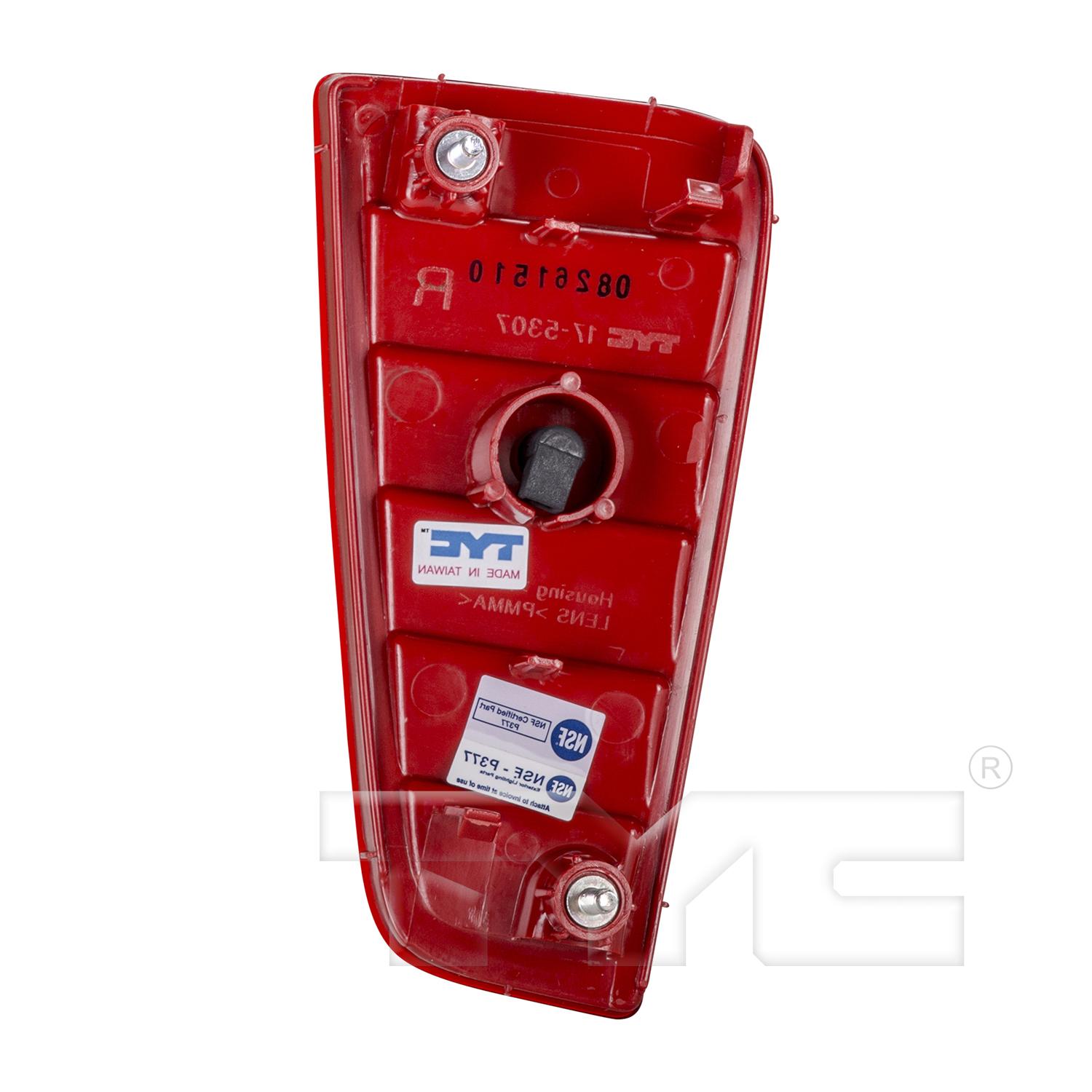 TYC 175308001 Reflector Assembly product image 2 of 2