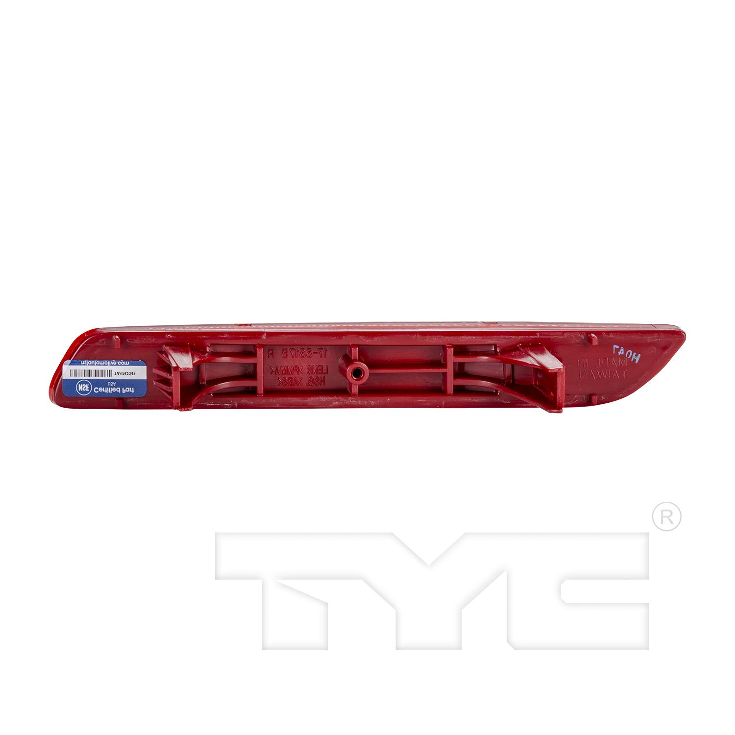 TYC 17531800 - Reflector Assembly TYC 17531800 Reflector Assembly product image 6 of 8