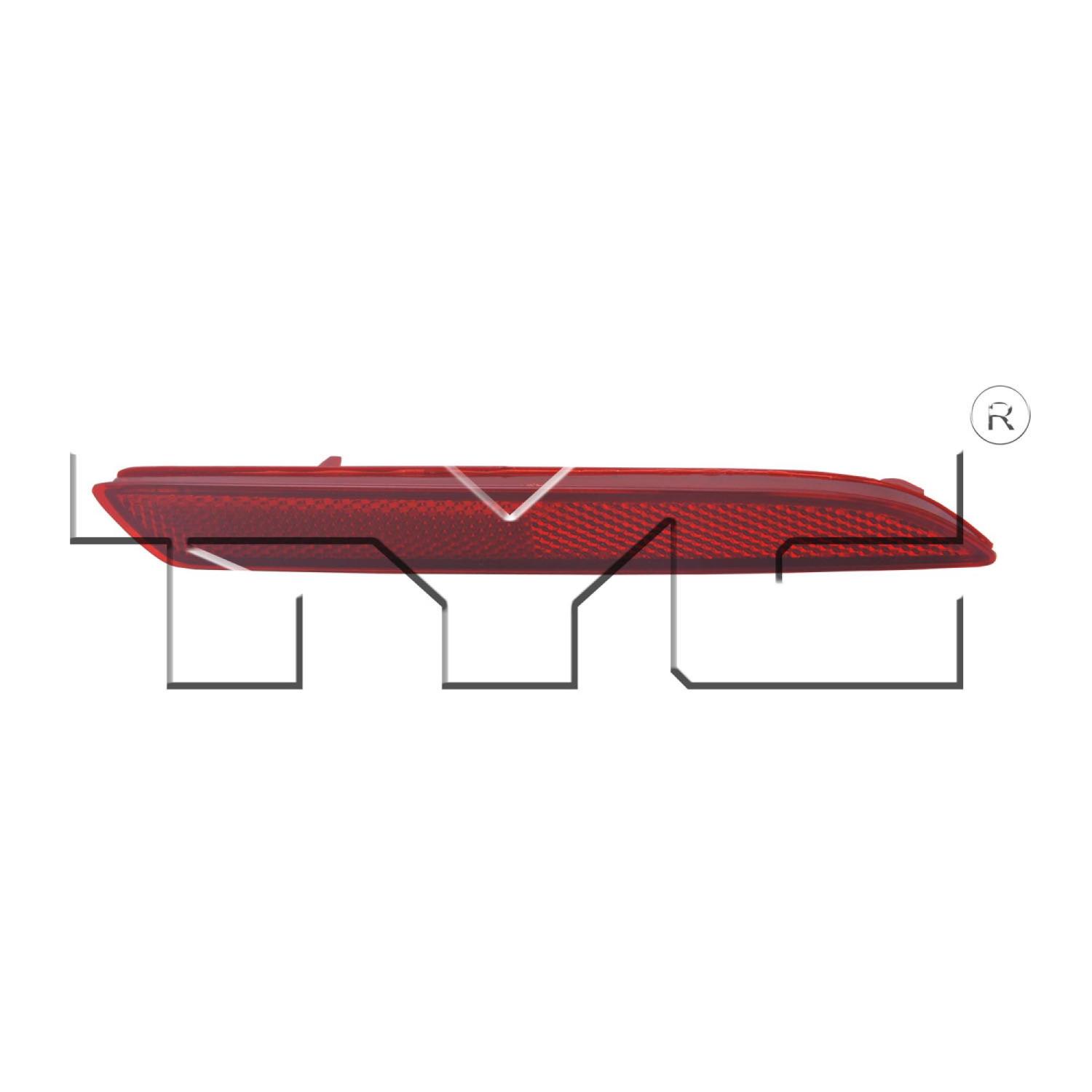 TYC 175319009 Reflector Assembly product image 1 of 2