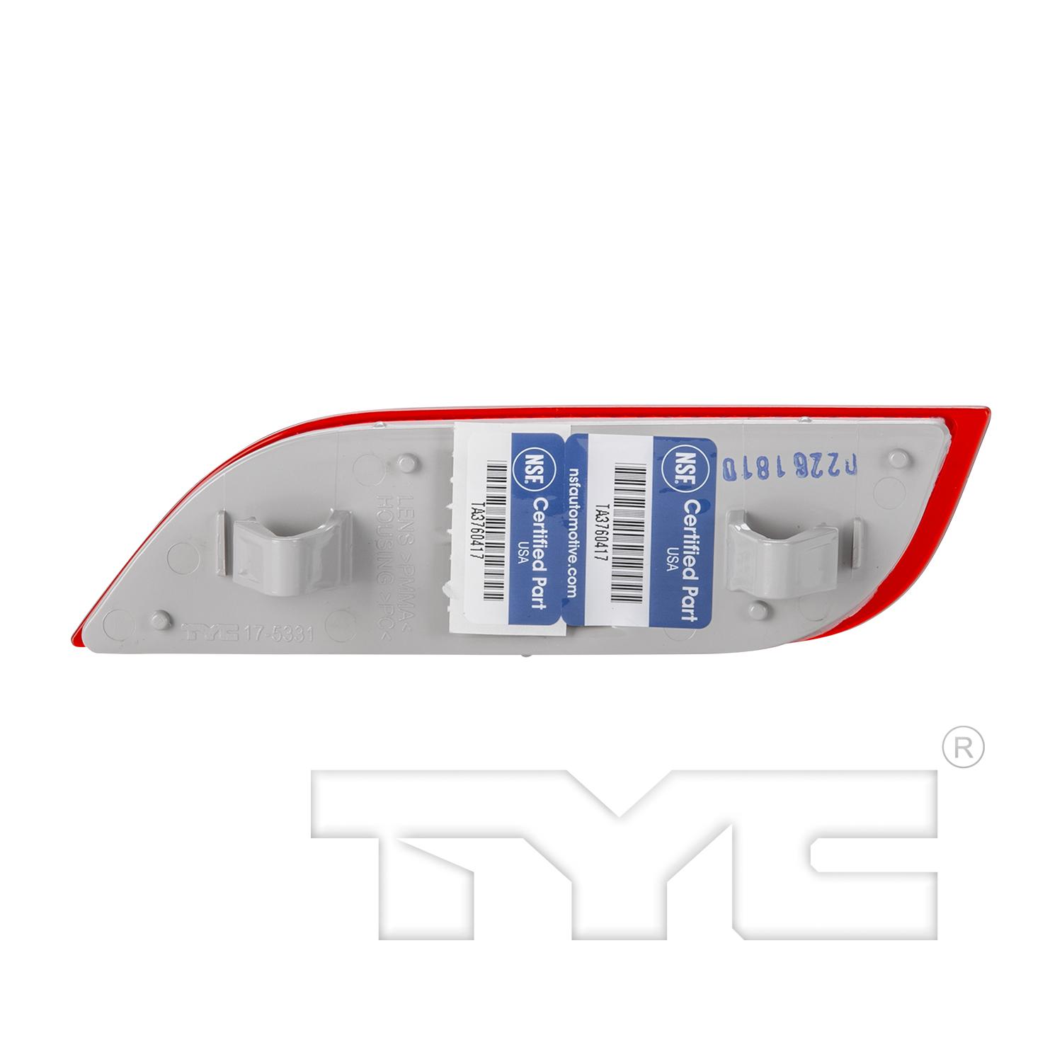 TYC 175331001 - Reflector Assembly TYC 175331001 Reflector Assembly product image 2 of 4