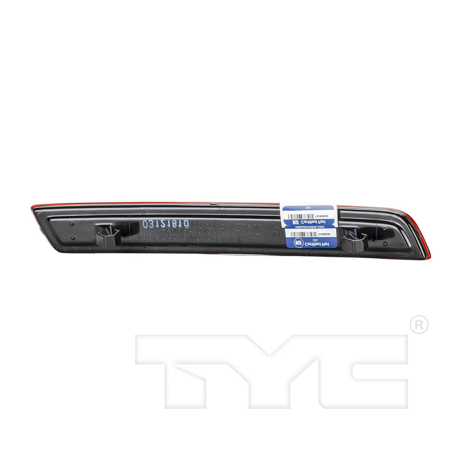 TYC 175334001 Reflector Assembly product image 2 of 4