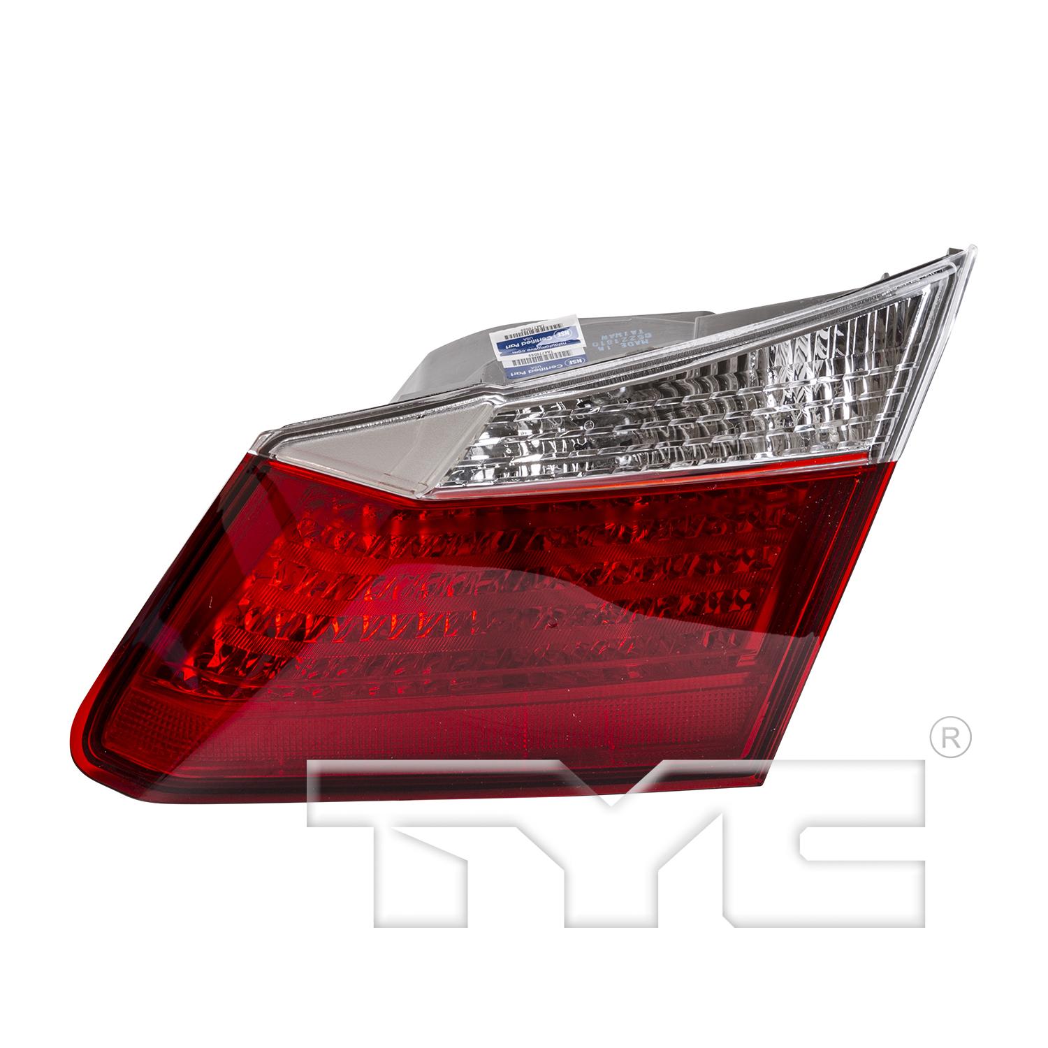 TYC 17536900 Tail Light Assembly product image 1 of 2