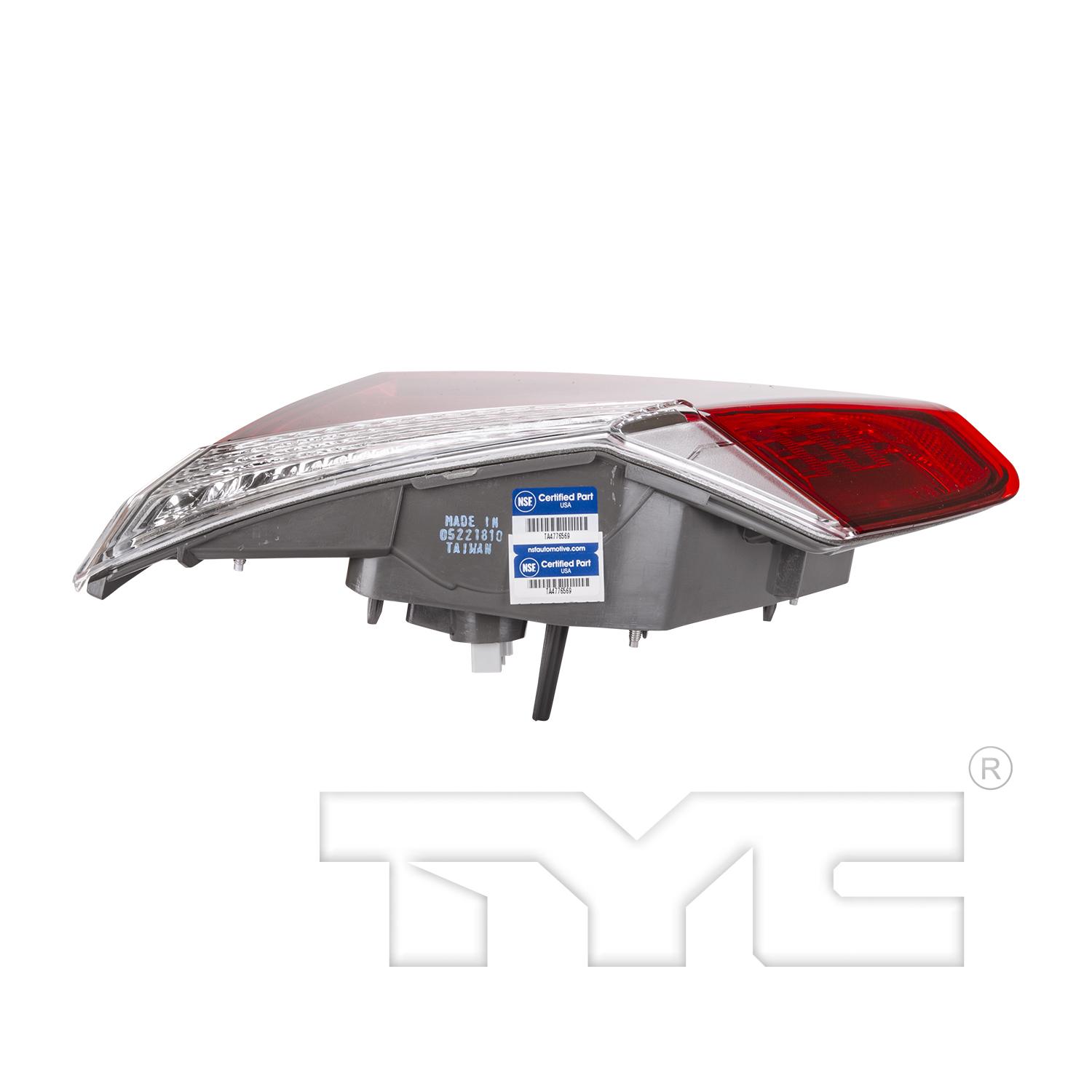 TYC 175369001 - Tail Light Assembly TYC 175369001 Tail Light Assembly product image 5 of 6