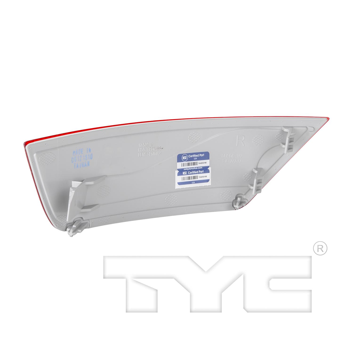 TYC 17539100 - Reflector Assembly TYC 17539100 Reflector Assembly product image 2 of 4