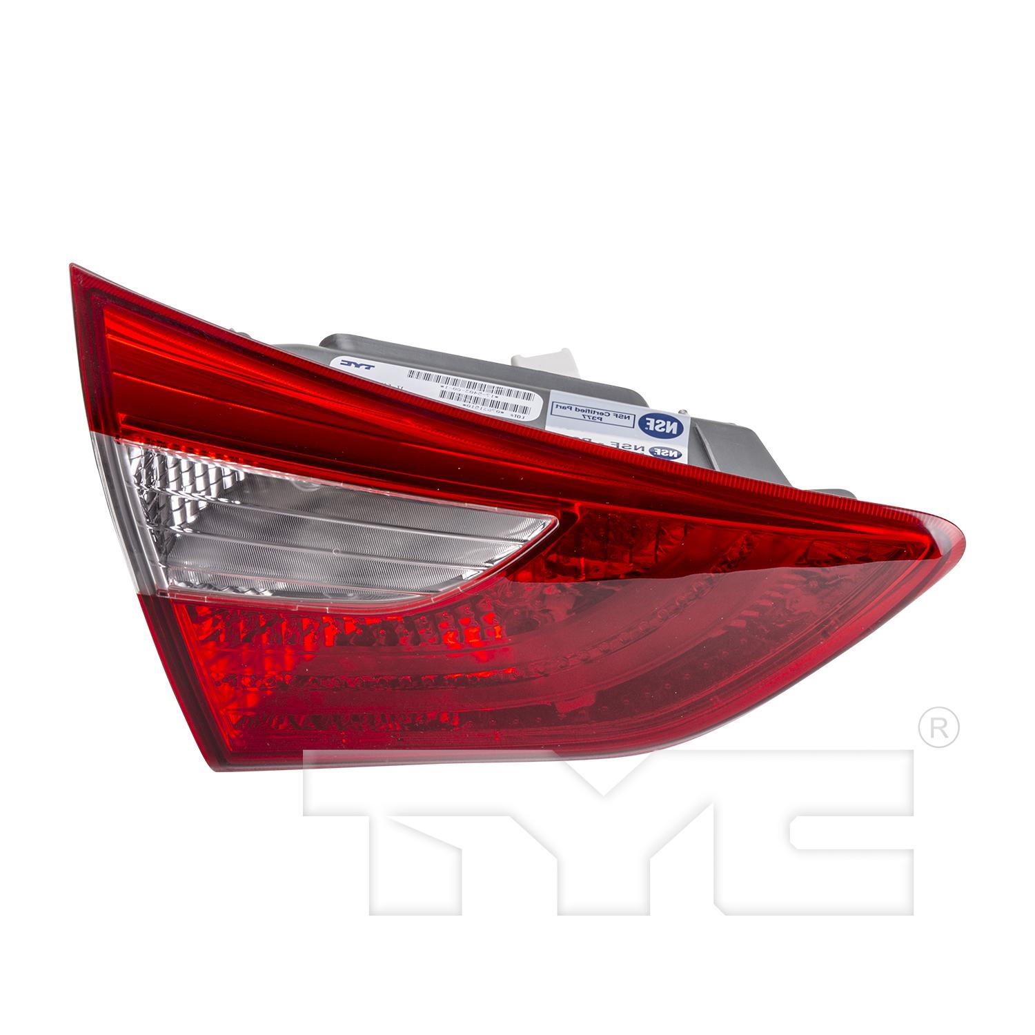 TYC 175404001 Tail Light Assembly product image 1 of 6