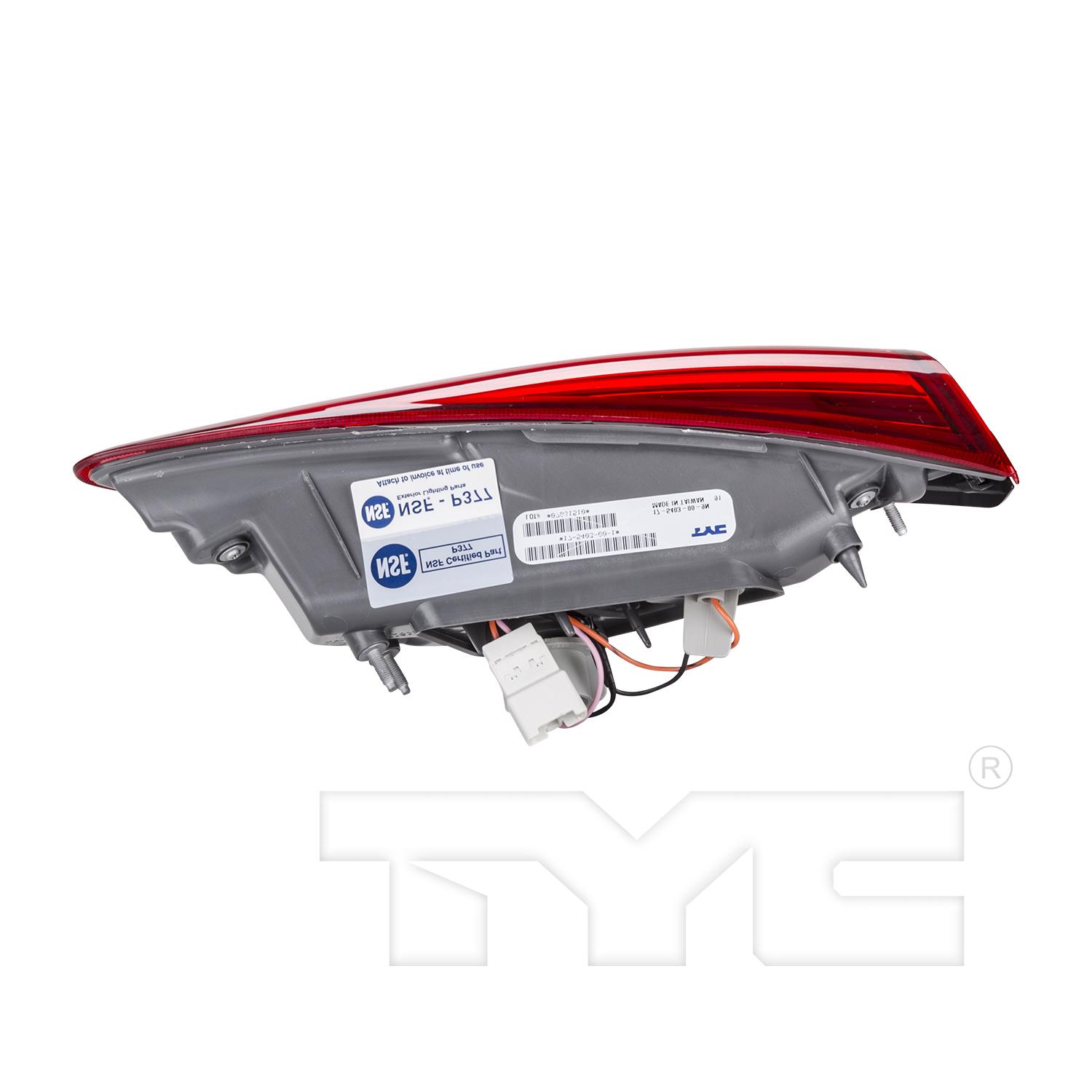 TYC 175404001 Tail Light Assembly product image 5 of 6