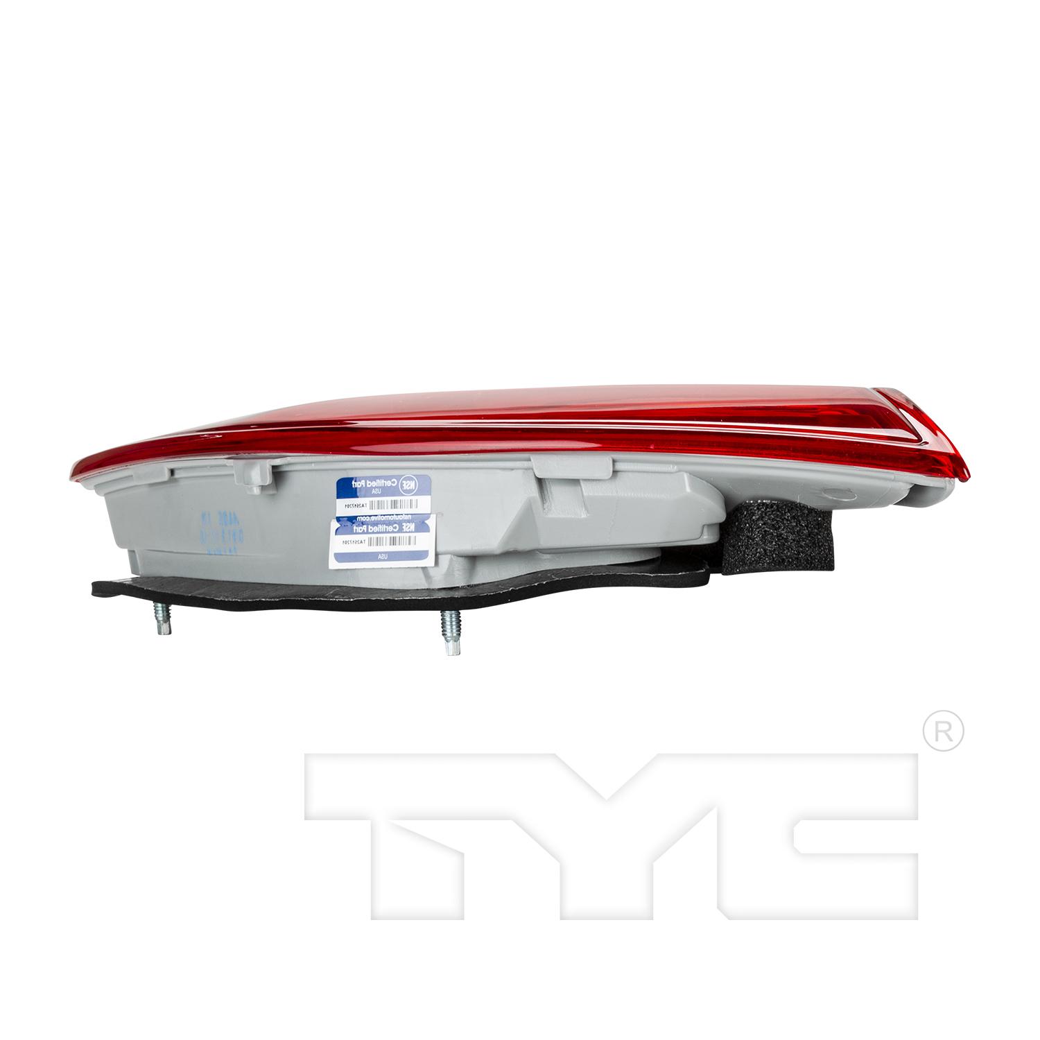 TYC 175408001 Tail Light Assembly product image 5 of 6