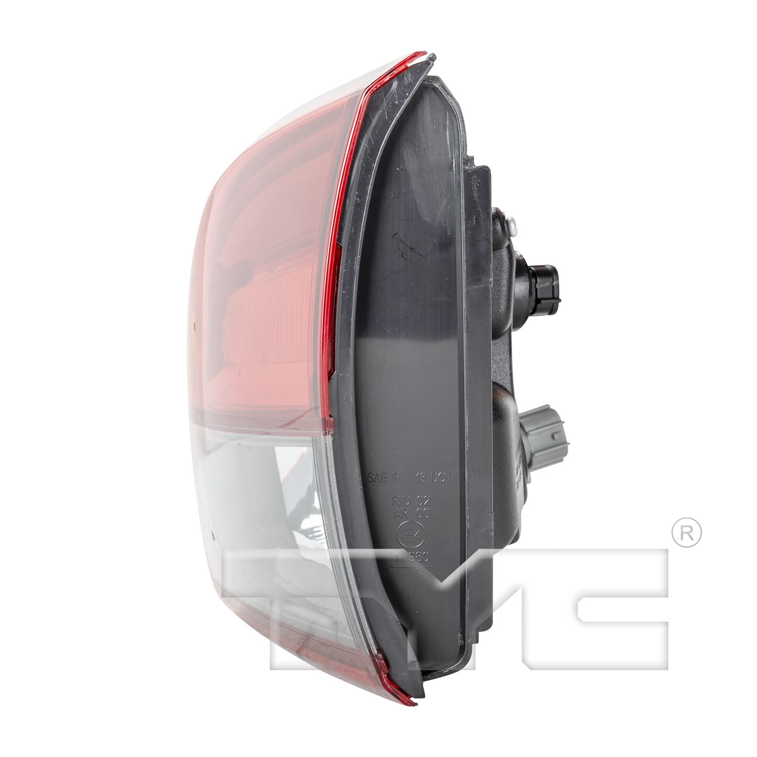 TYC 175413001 Tail Light Assembly product image 4 of 6