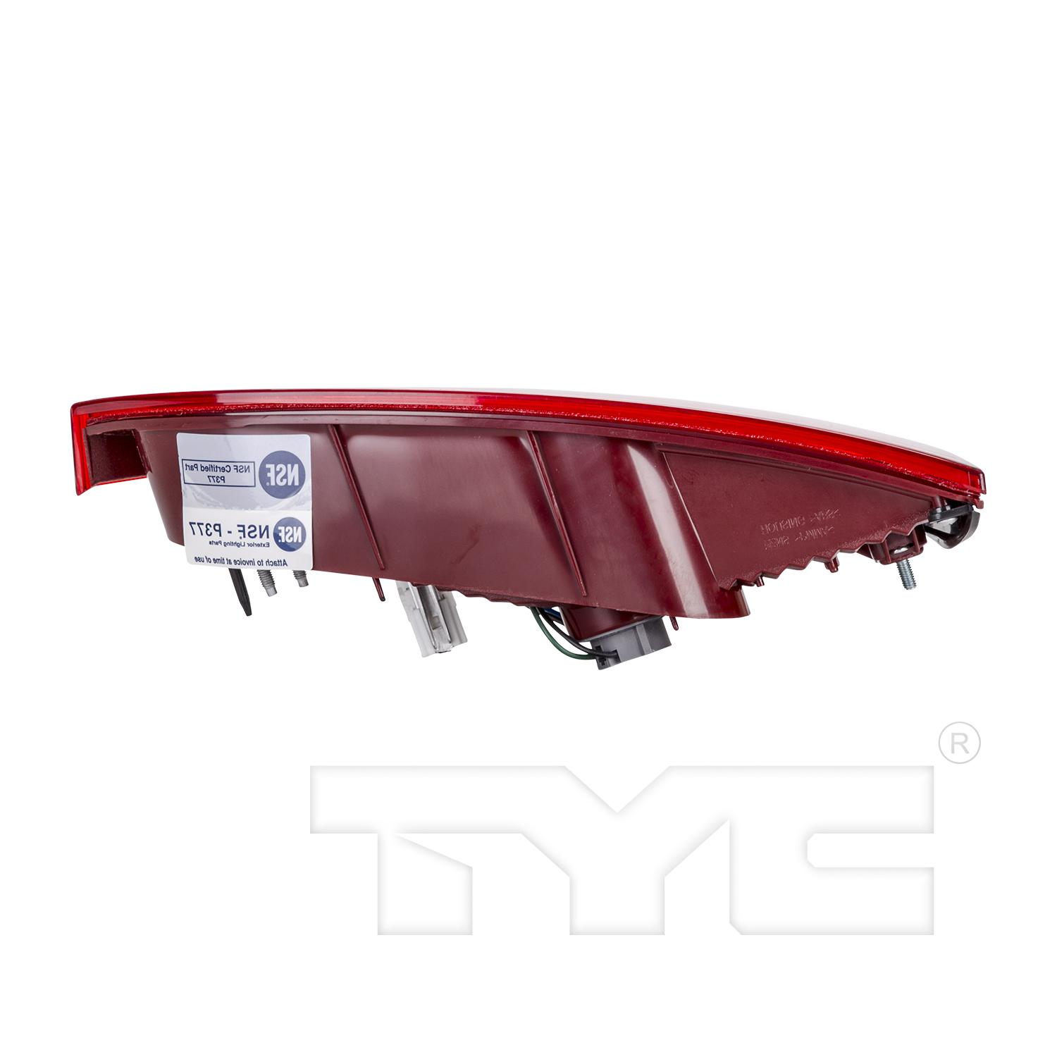 TYC 175420009 Tail Light Assembly product image 5 of 6