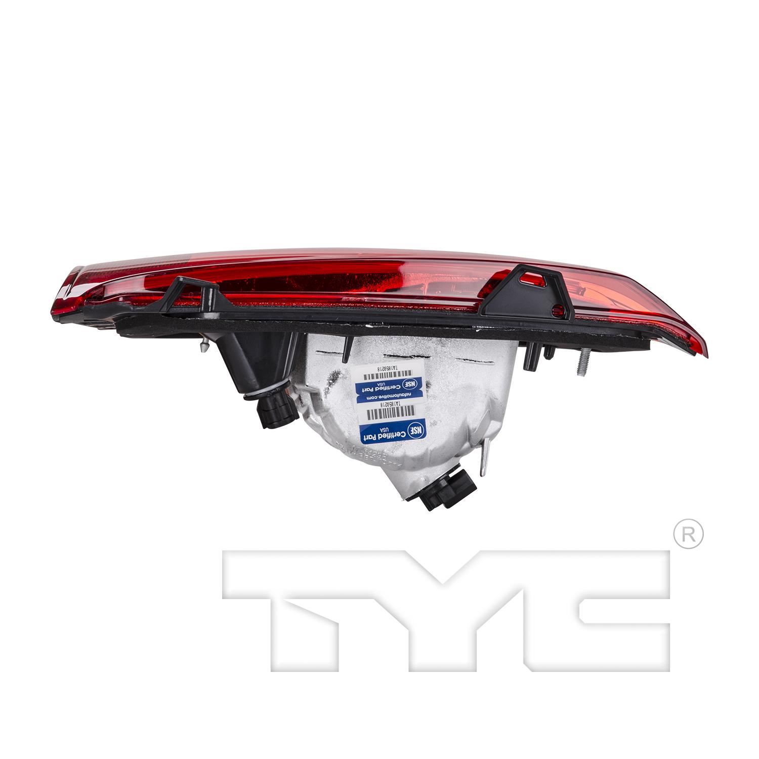 TYC 175429001 Tail Light Assembly product image 5 of 6