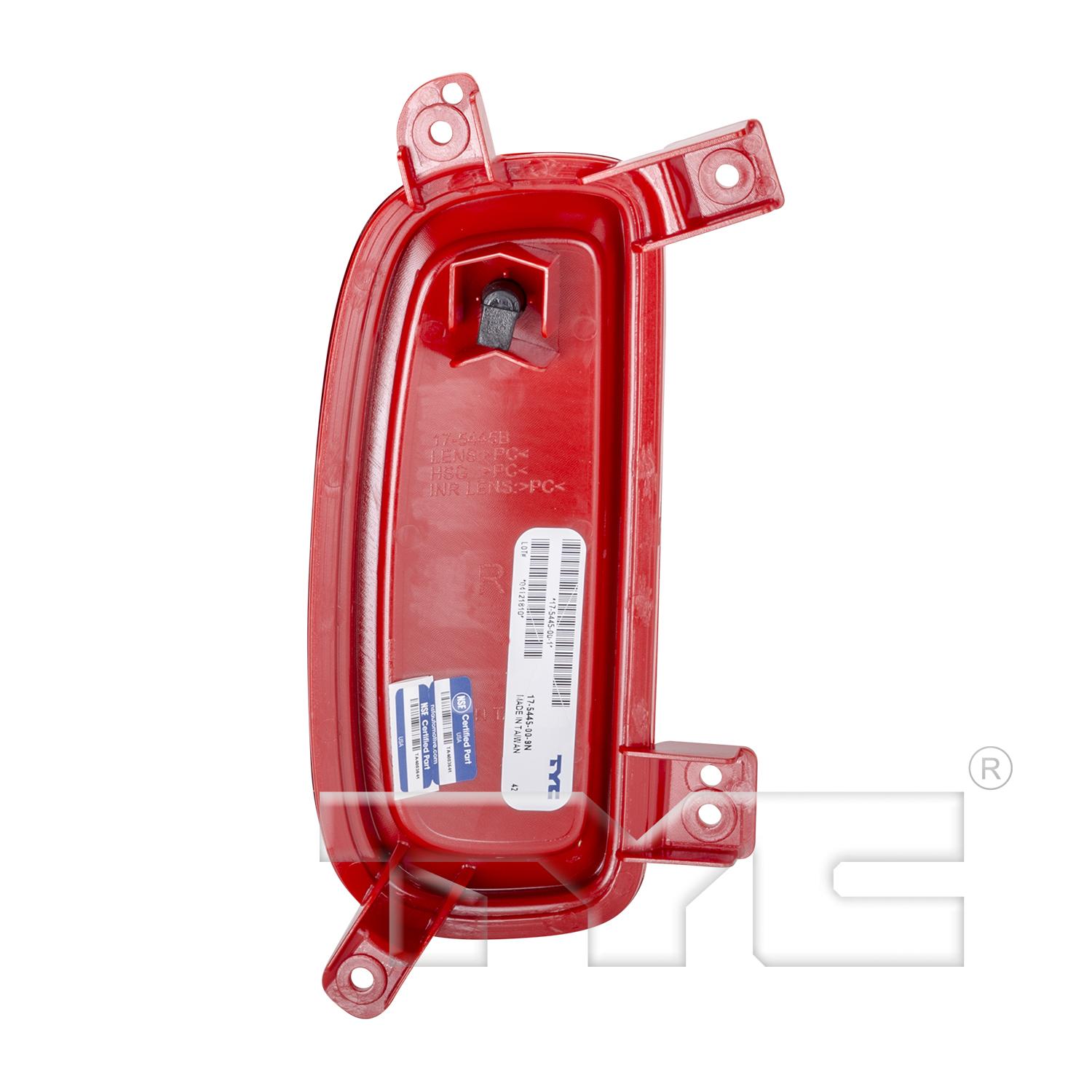 TYC 17544500 - Reflector Assembly TYC 17544500 Reflector Assembly product image 2 of 6