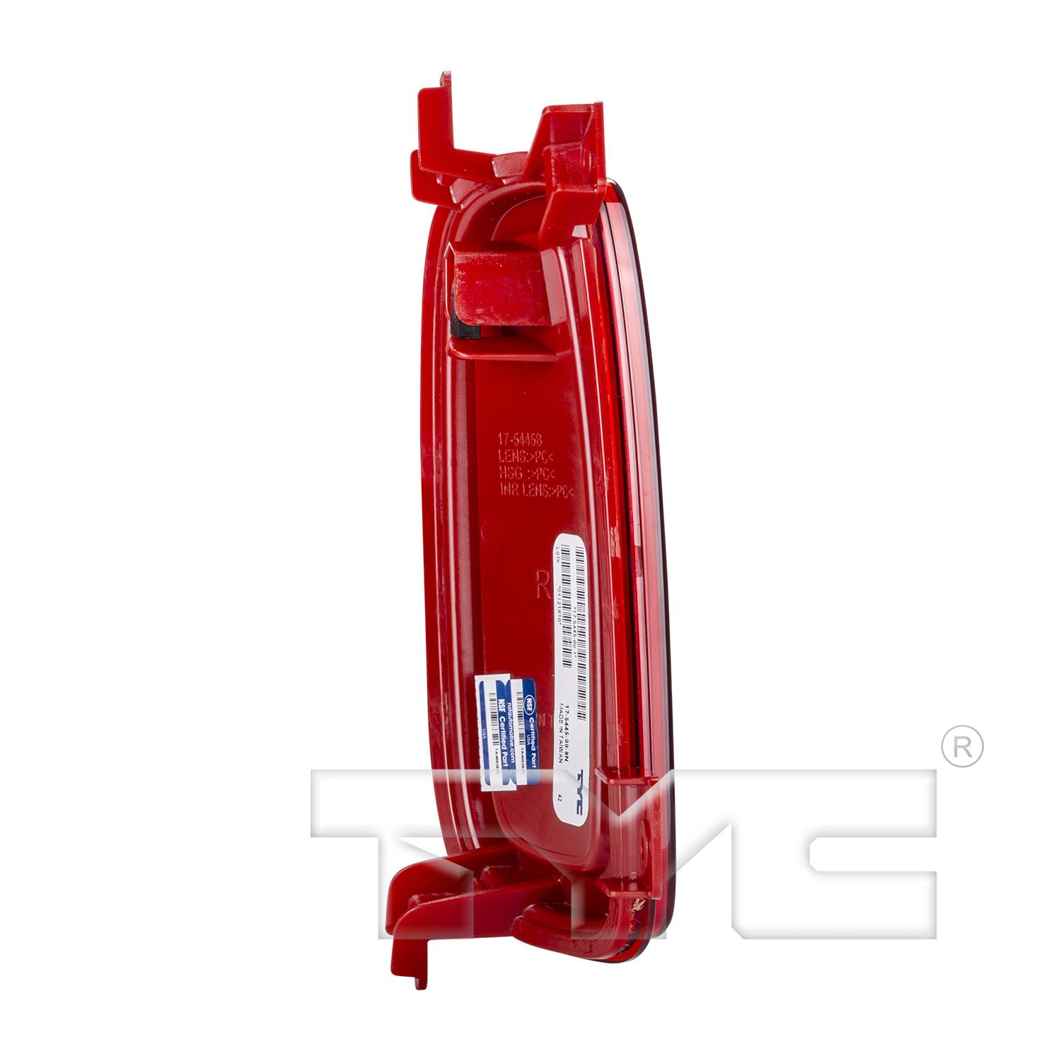 TYC 17544500 - Reflector Assembly TYC 17544500 Reflector Assembly product image 4 of 6
