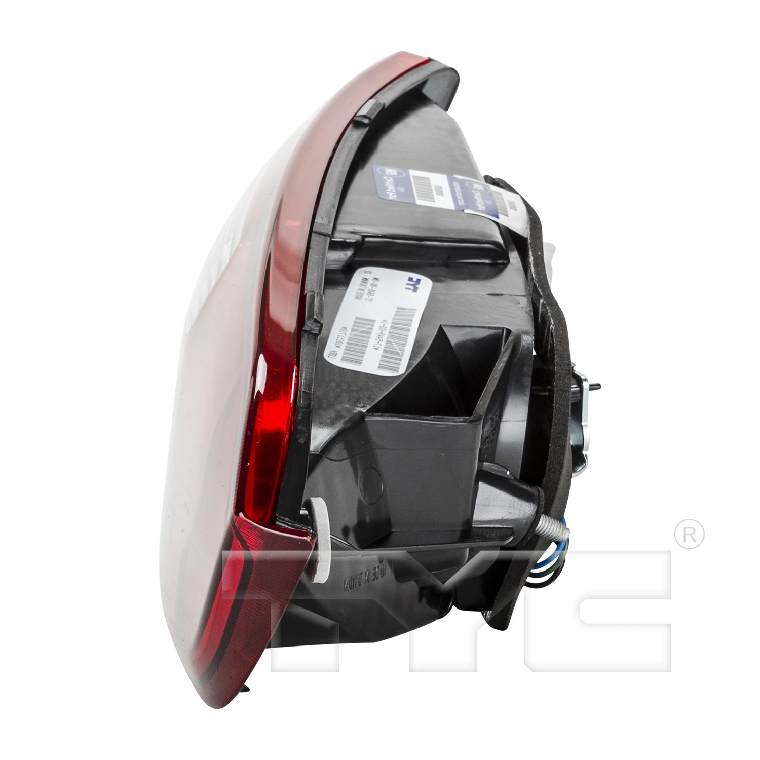 TYC 175450001 Tail Light Assembly product image 3 of 6