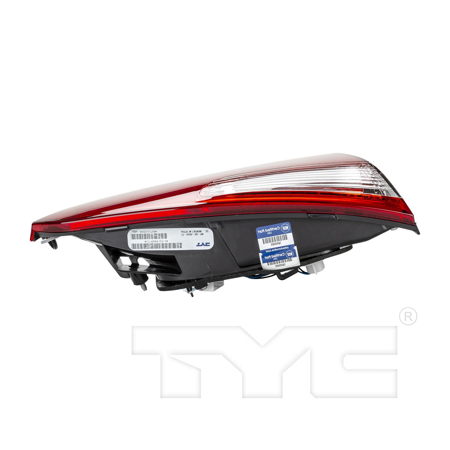 TYC 175450001 Tail Light Assembly product image 5 of 6