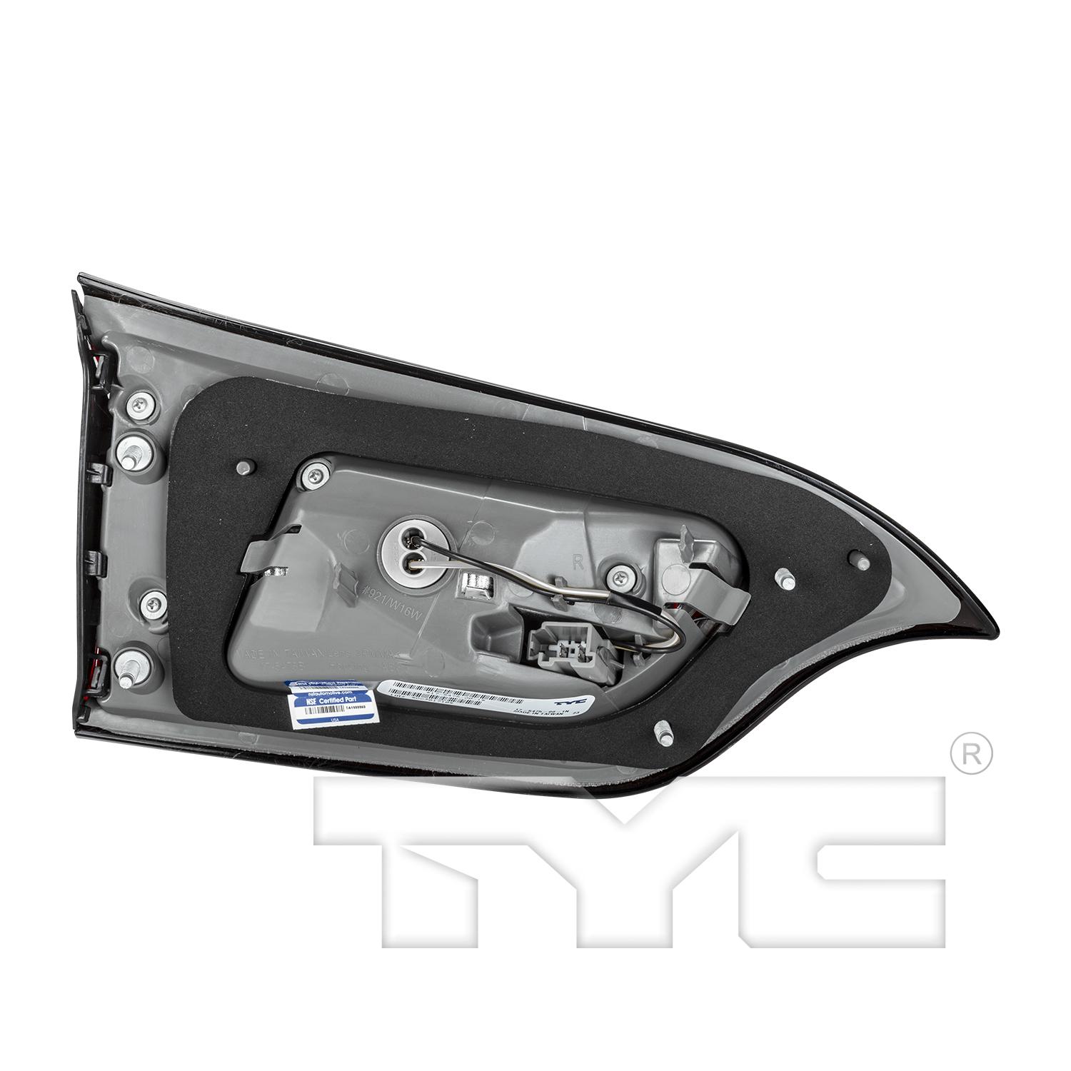 TYC 175475001 - Tail Light Assembly TYC 175475001 Tail Light Assembly product image 2 of 6