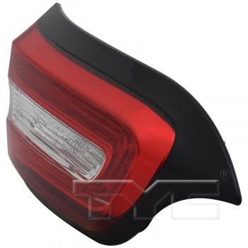 2019 Jeep Cherokee Tail Light Assembly Left Inner TYC 175476009 image 3 of 4