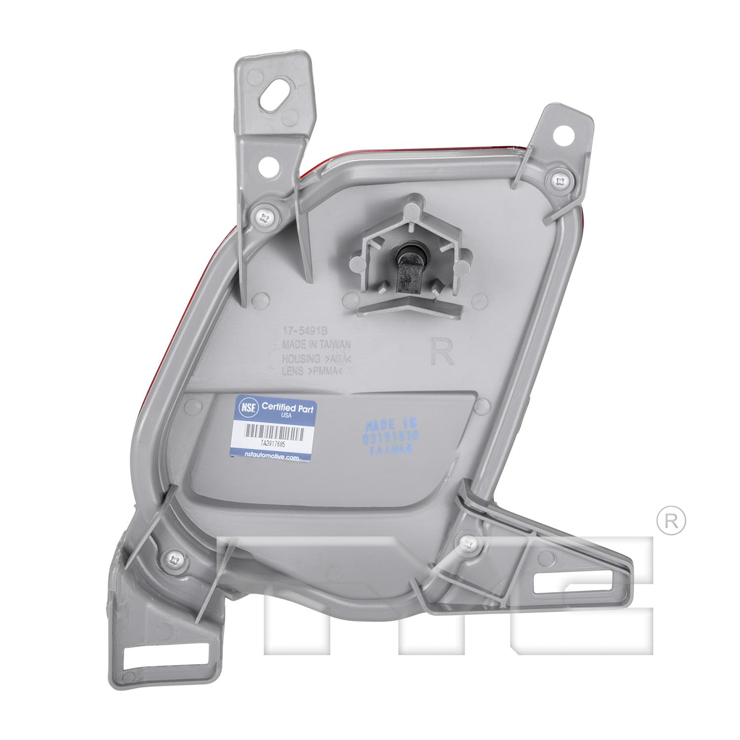 TYC 175491001 - Reflector Assembly TYC 175491001 Reflector Assembly product image 2 of 6