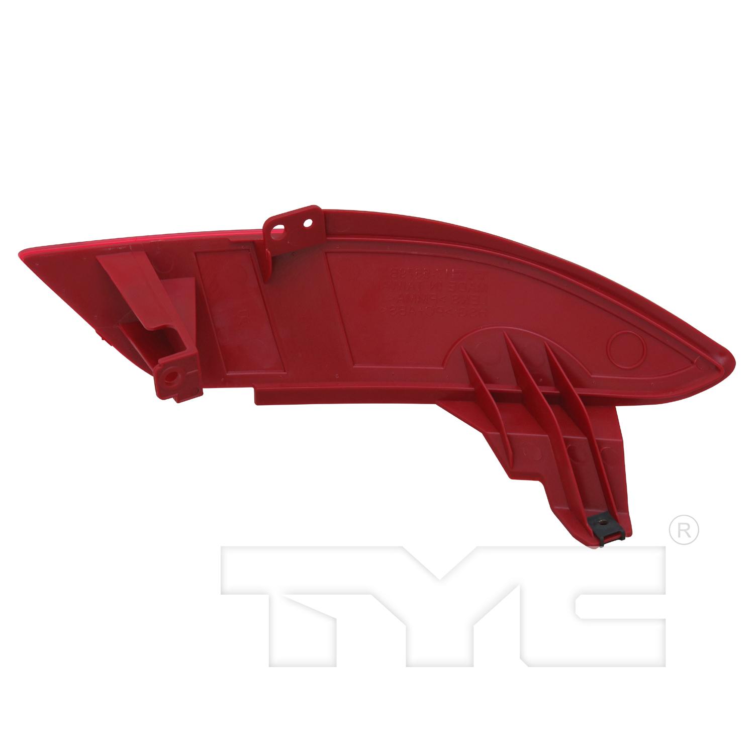 TYC 175580009 Reflector Assembly product image 2 of 6