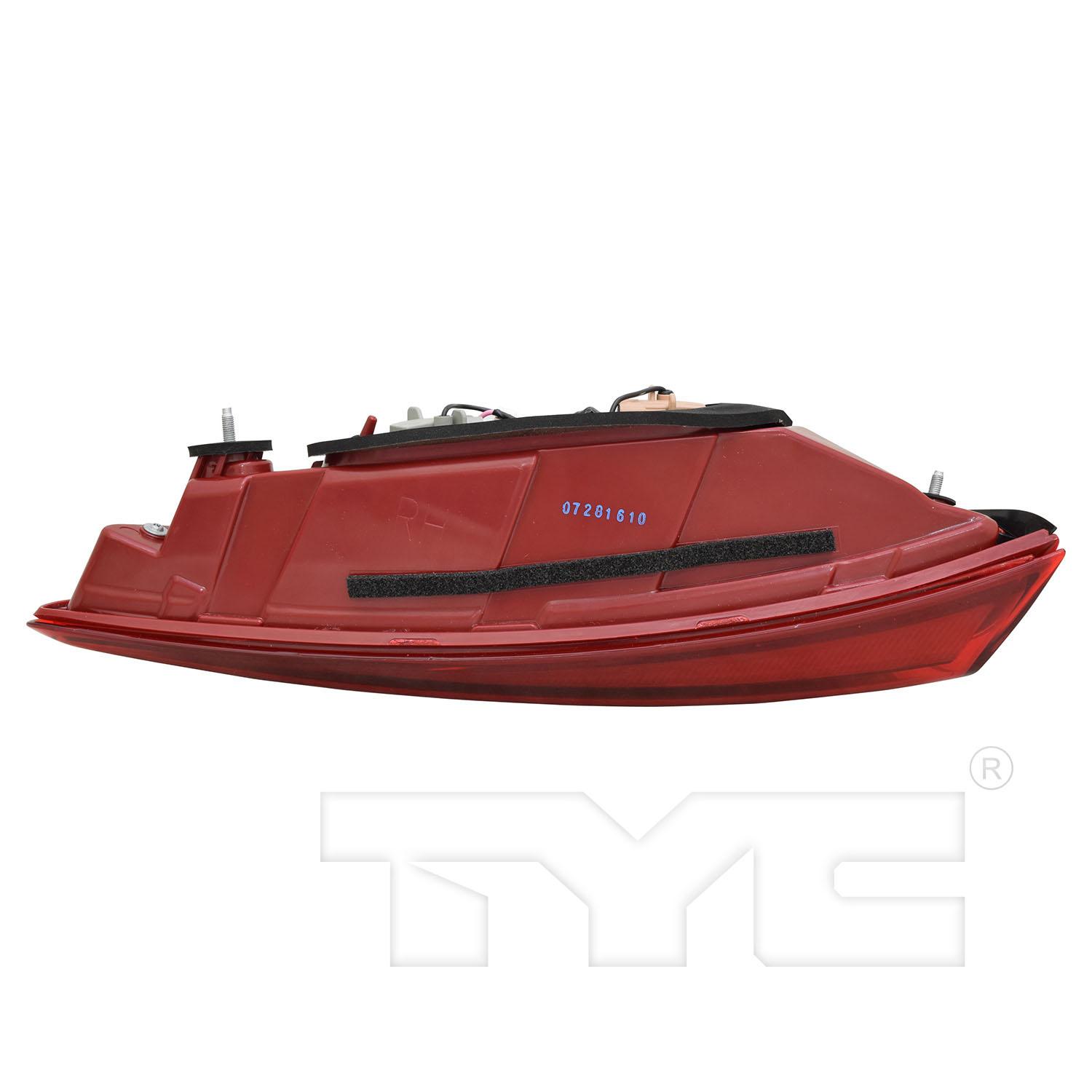 TYC 17561300 Tail Light Assembly product image 5 of 6