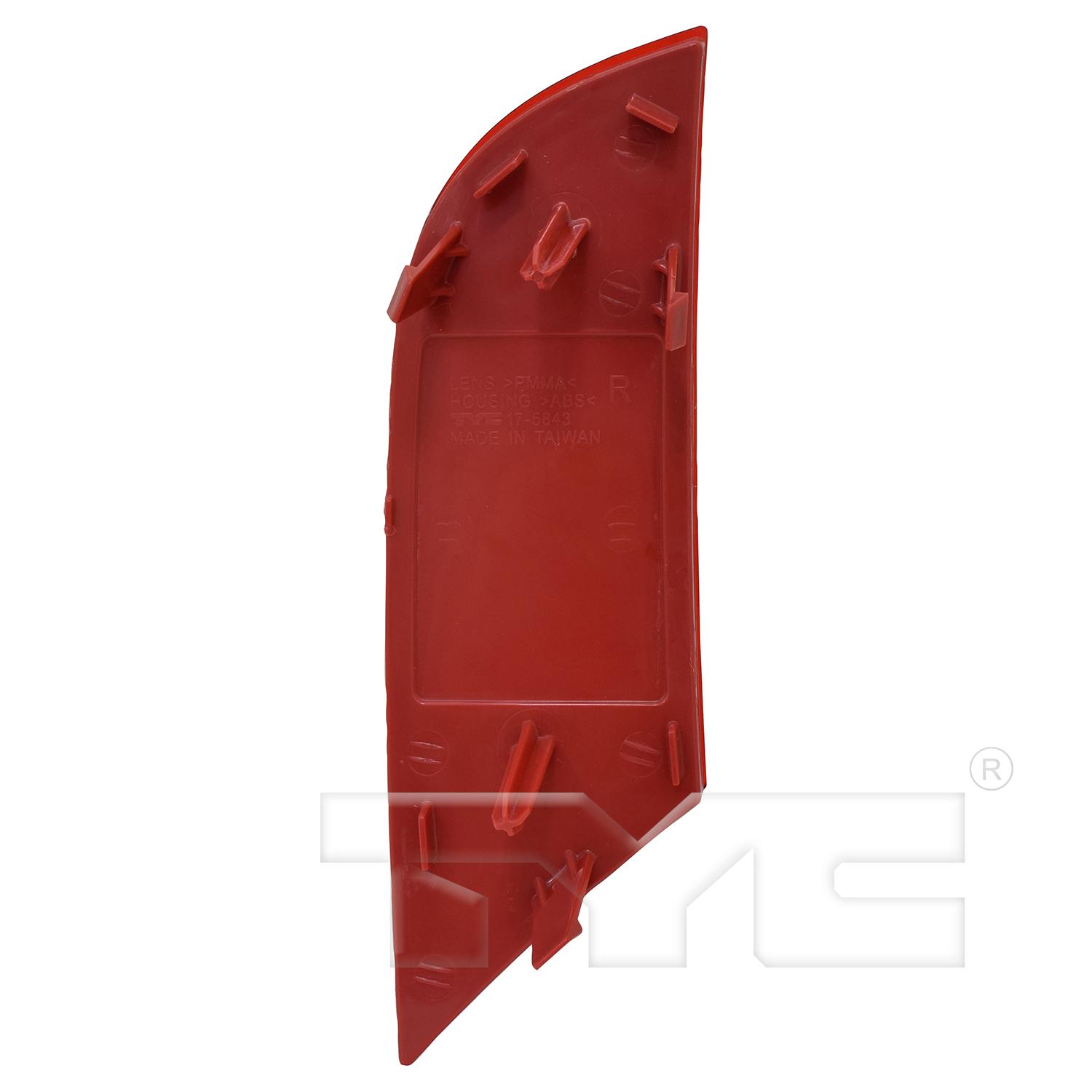 TYC 175843009 - Reflector Assembly TYC 175843009 Reflector Assembly product image 2 of 6