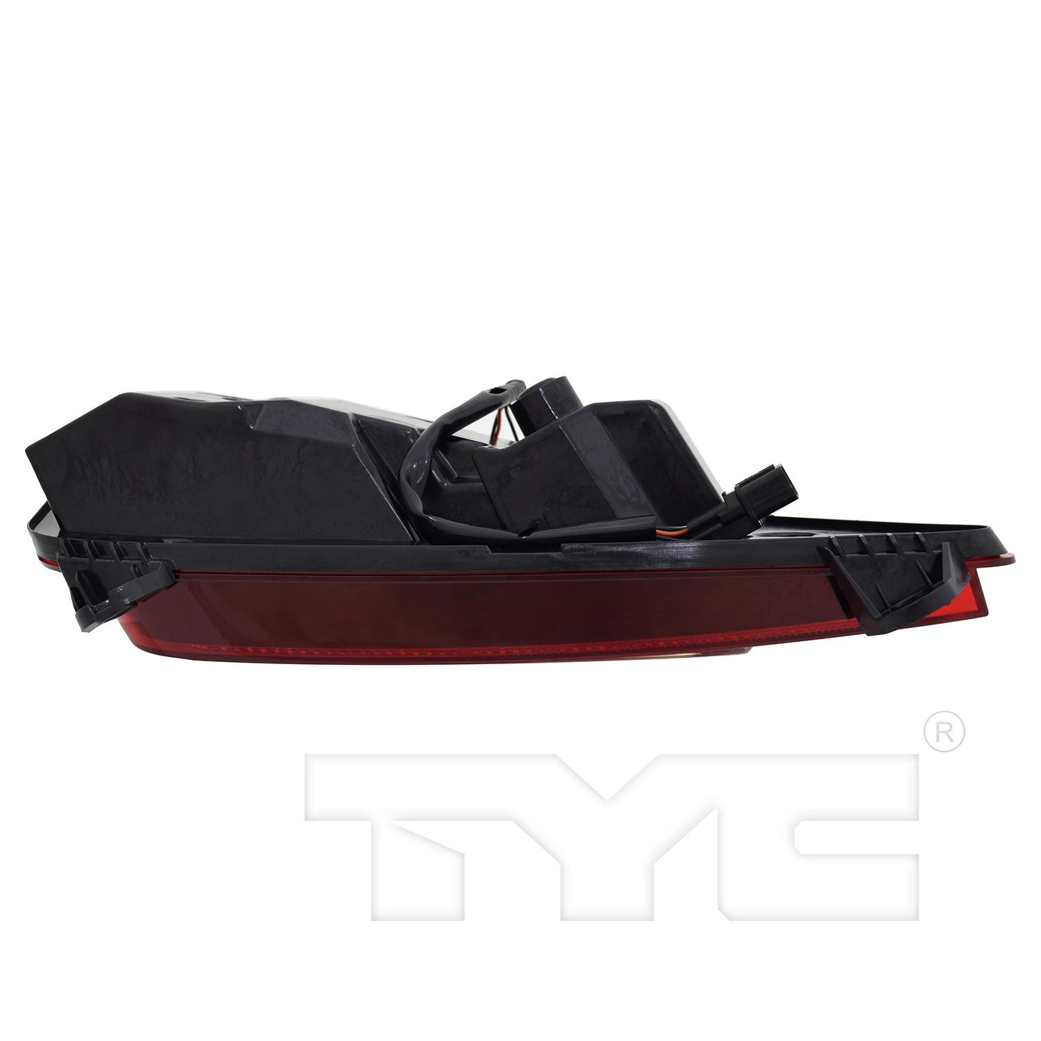TYC 175880009 Back Up Light Assembly product image 2 of 12
