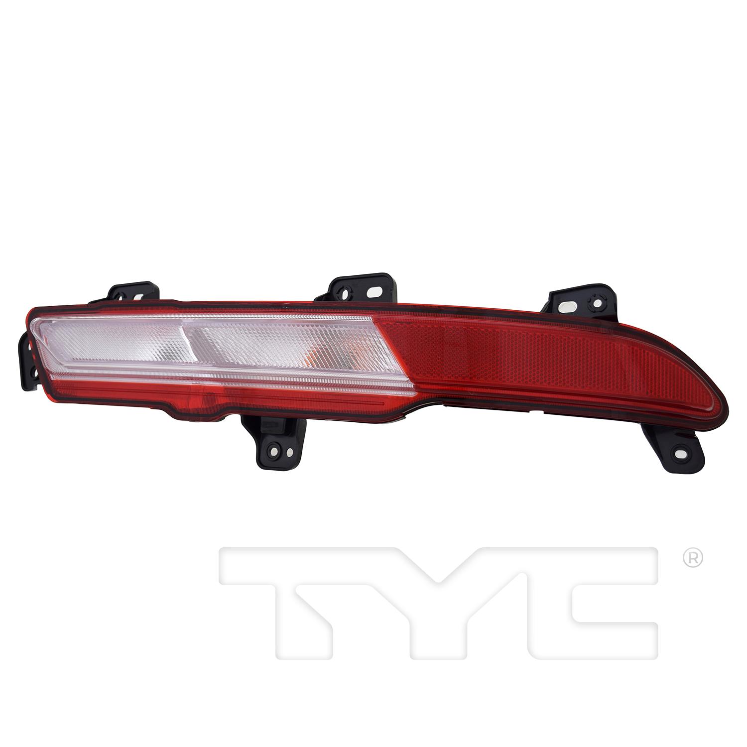 TYC 17593100 Back Up Light Assembly product image 4 of 6