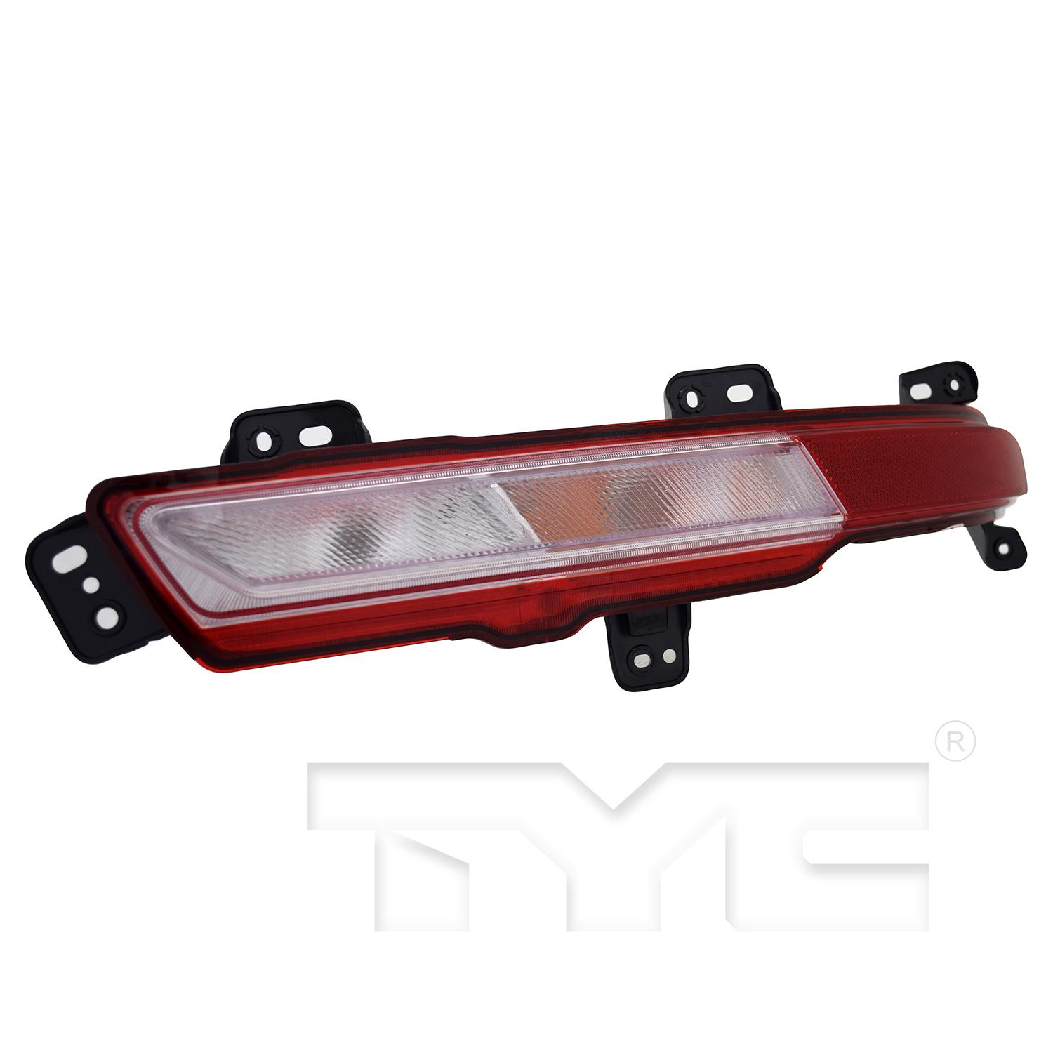 TYC 175931009 Back Up Light Assembly product image 3 of 6