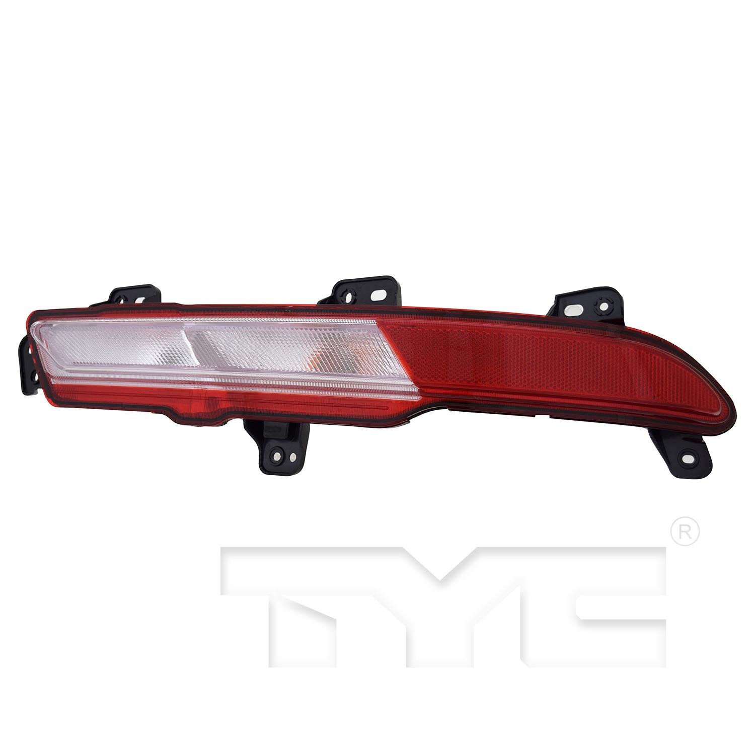 TYC 175931009 Back Up Light Assembly product image 4 of 6