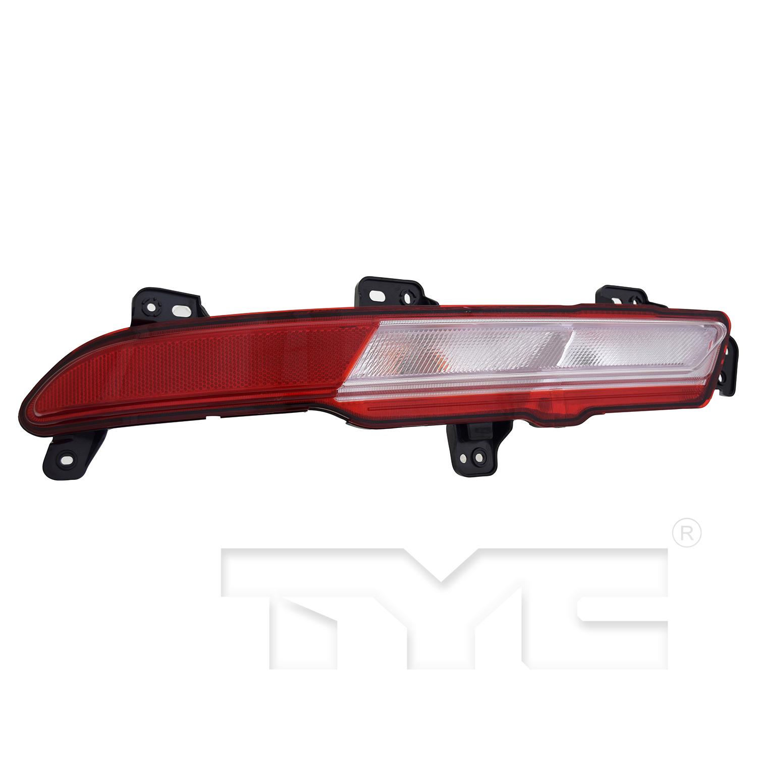 TYC 175932009 Back Up Light Assembly product image 4 of 6