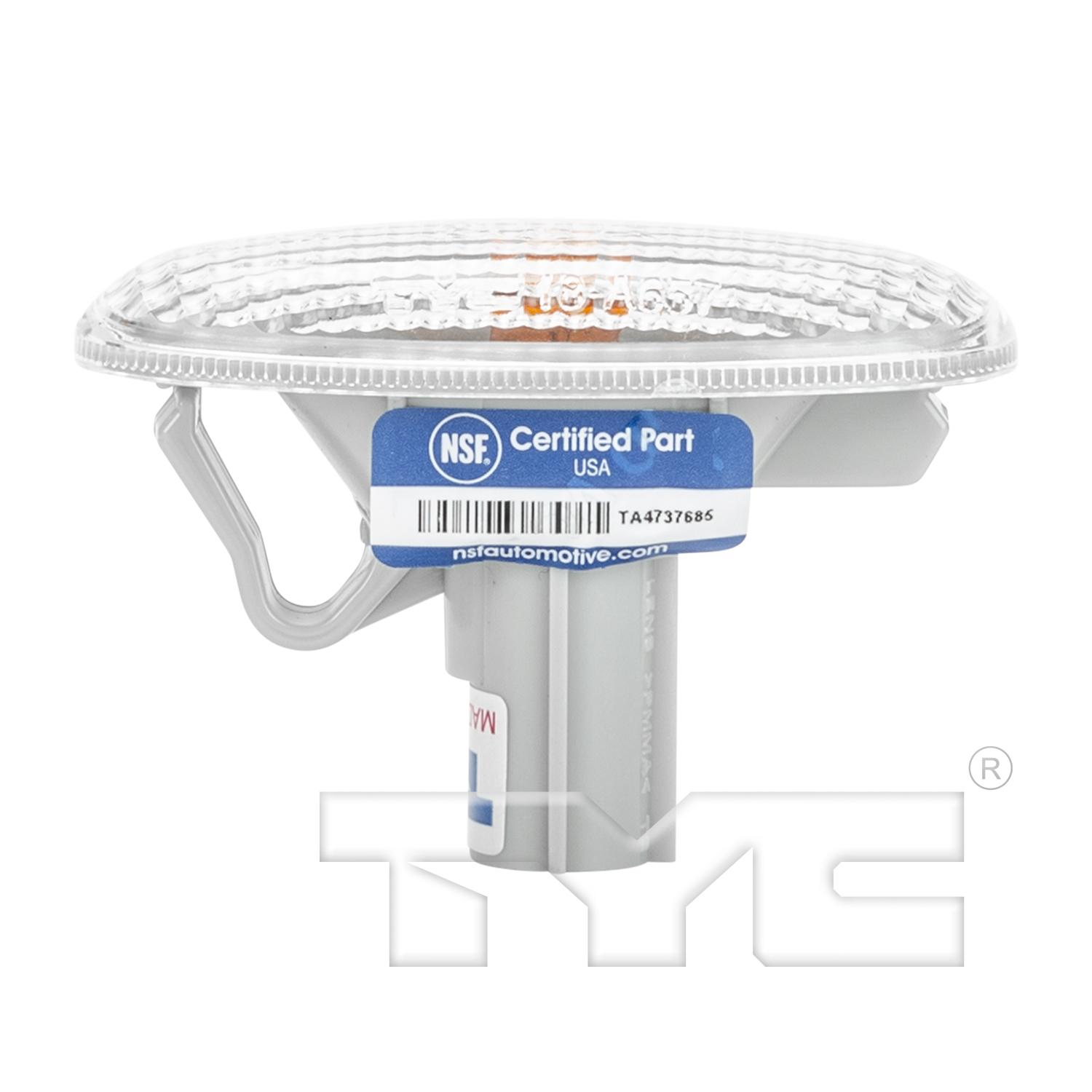 TYC 180657001 - Side Repeater Lamp Assembly TYC 180657001 Side Repeater Lamp Assembly product image 4 of 4