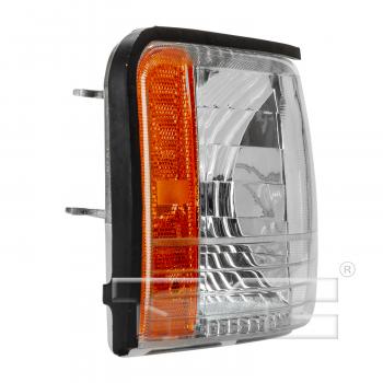 1998 Cadillac DeVille Cornering / Side Marker Light Lens and Housing Front Right TYC 18507301 image 3 of 4