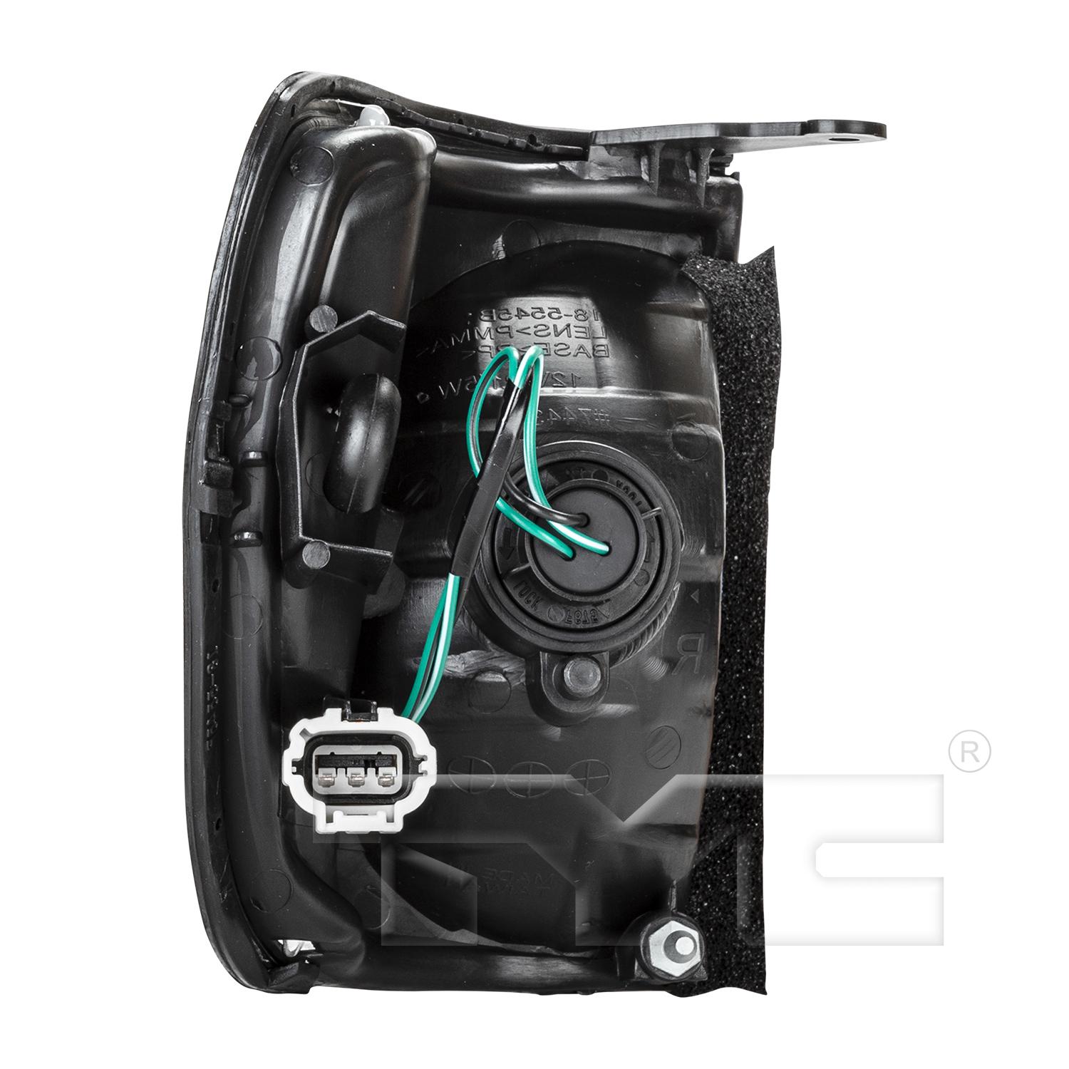 TYC 18554600 - Turn Signal / Parking Light Assembly TYC 18554600 Turn Signal / Parking Light Assembly product image 2 of 6