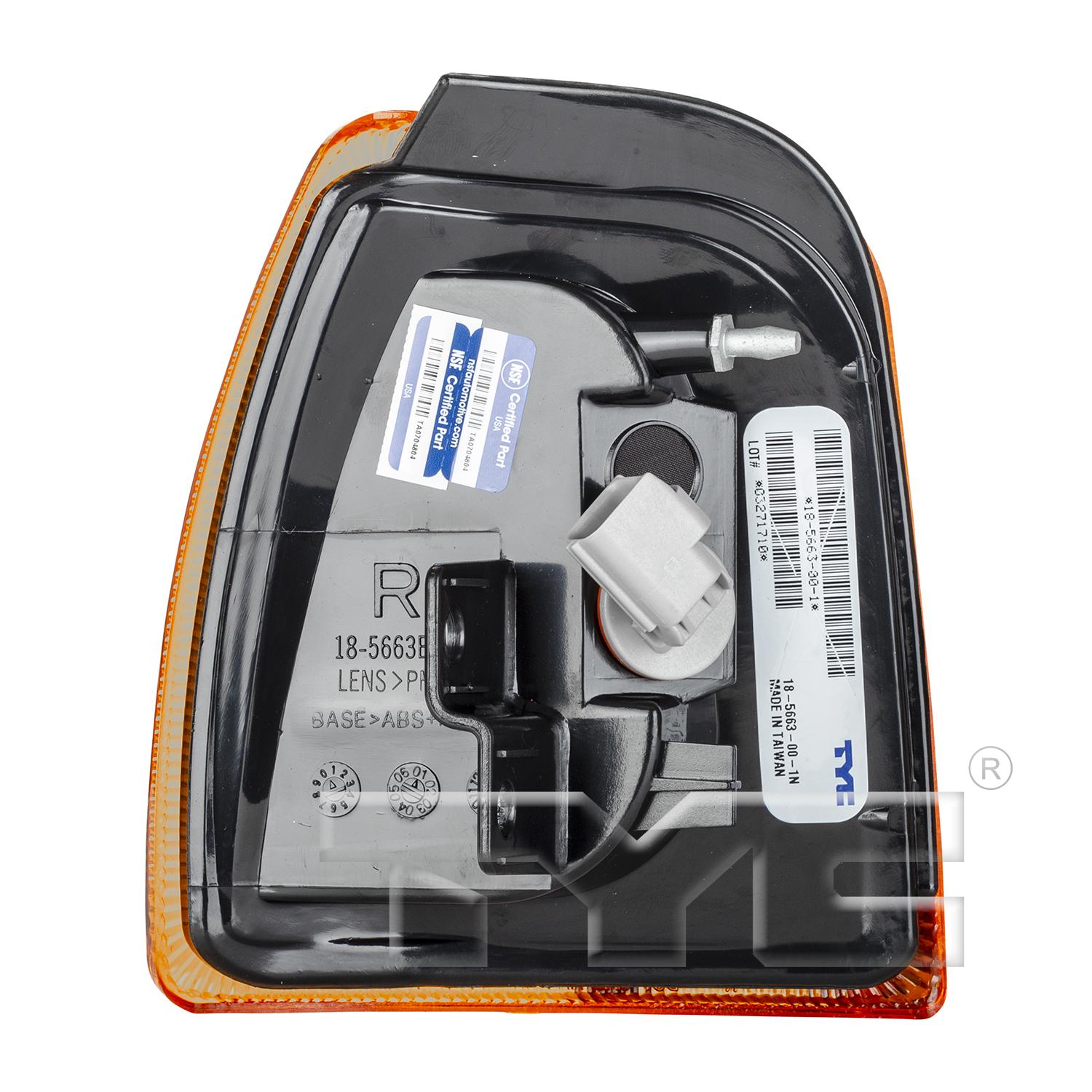 TYC 185663009 - Turn Signal / Parking Light Assembly TYC 185663009 Turn Signal / Parking Light Assembly product image 4 of 6