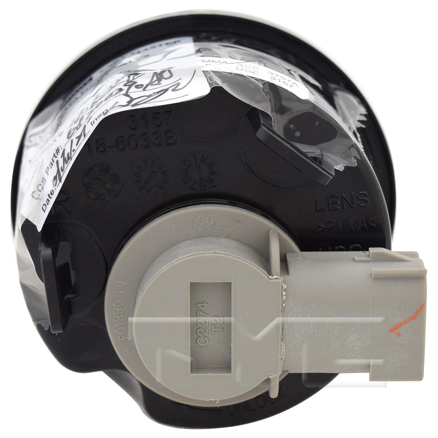 TYC 186033909 - Turn Signal / Parking Light Assembly TYC 186033909 Turn Signal / Parking Light Assembly product image 6 of 12