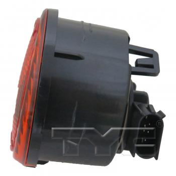 2009 Jeep Wrangler Turn Signal / Parking Light Assembly Front Left TYC 186034009 image 3 of 4
