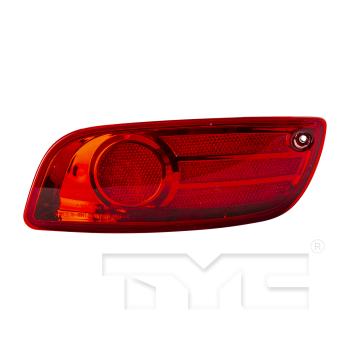 2009 Hyundai Santa Fe Reflector Assembly Rear Right TYC 18604100 image 2 of 4