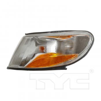 2000 Saab 9-3 Turn Signal / Side Marker Light Assembly Front Left TYC 18605800 image 3 of 4