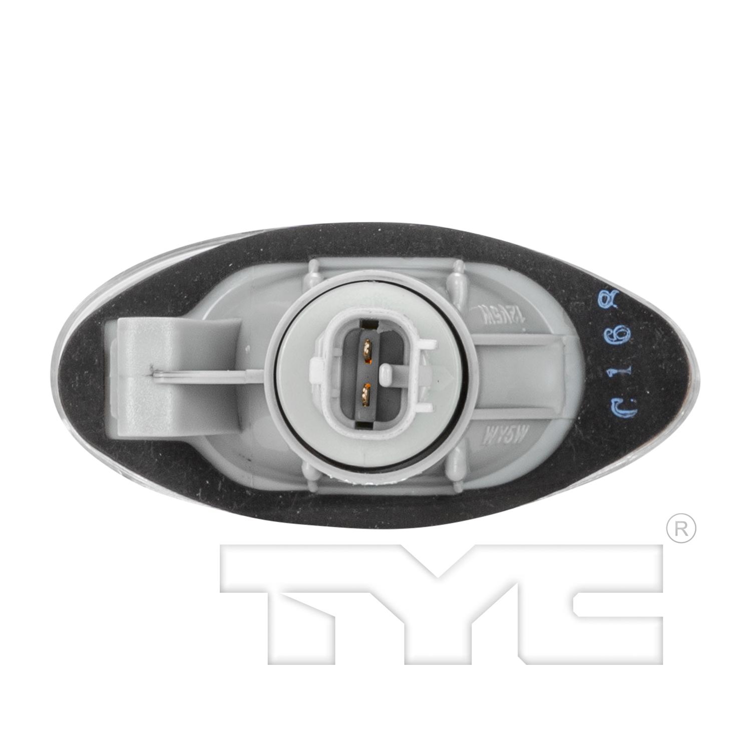 TYC 186061001 - Side Repeater Lamp Assembly TYC 186061001 Side Repeater Lamp Assembly product image 2 of 6