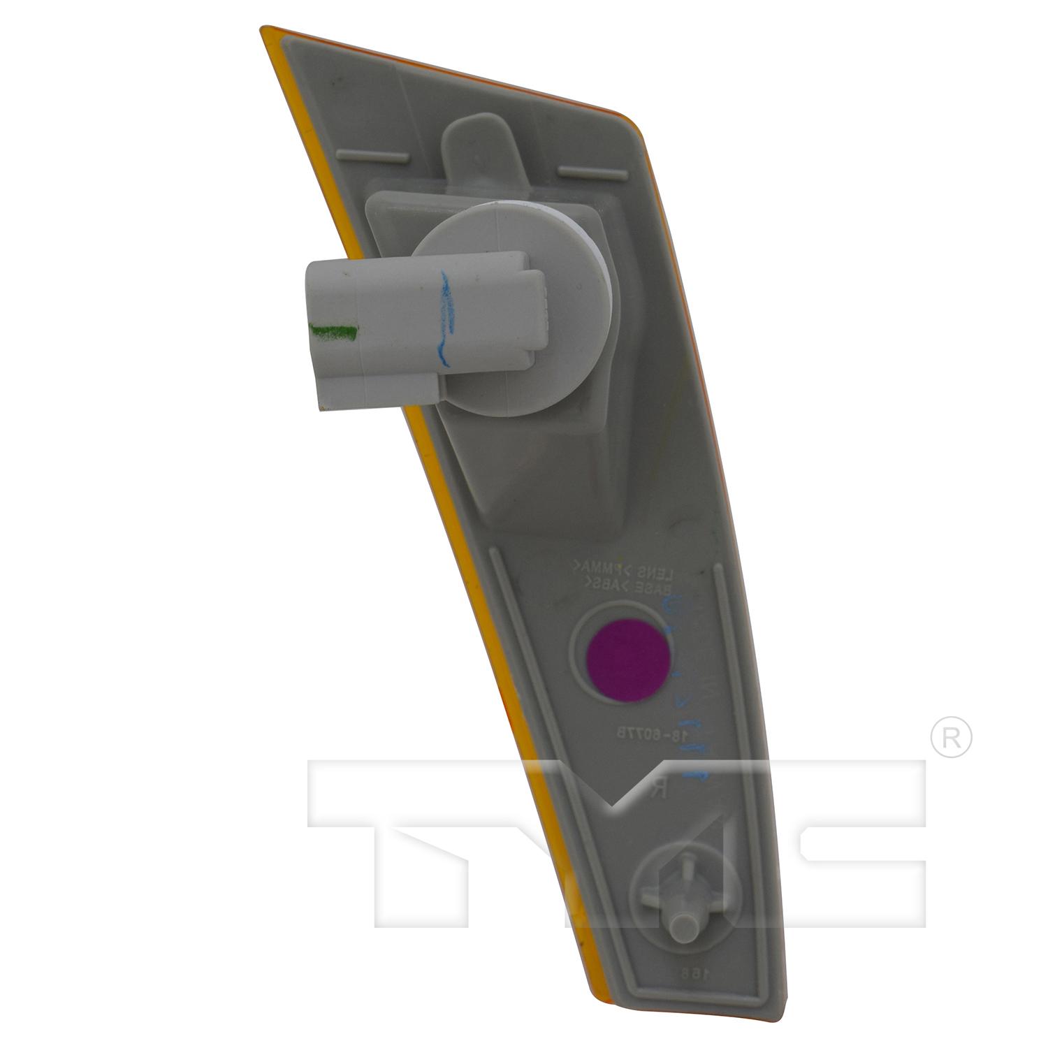 TYC 18607800 - Side Marker Light Assembly TYC 18607800 Side Marker Light Assembly product image 2 of 6
