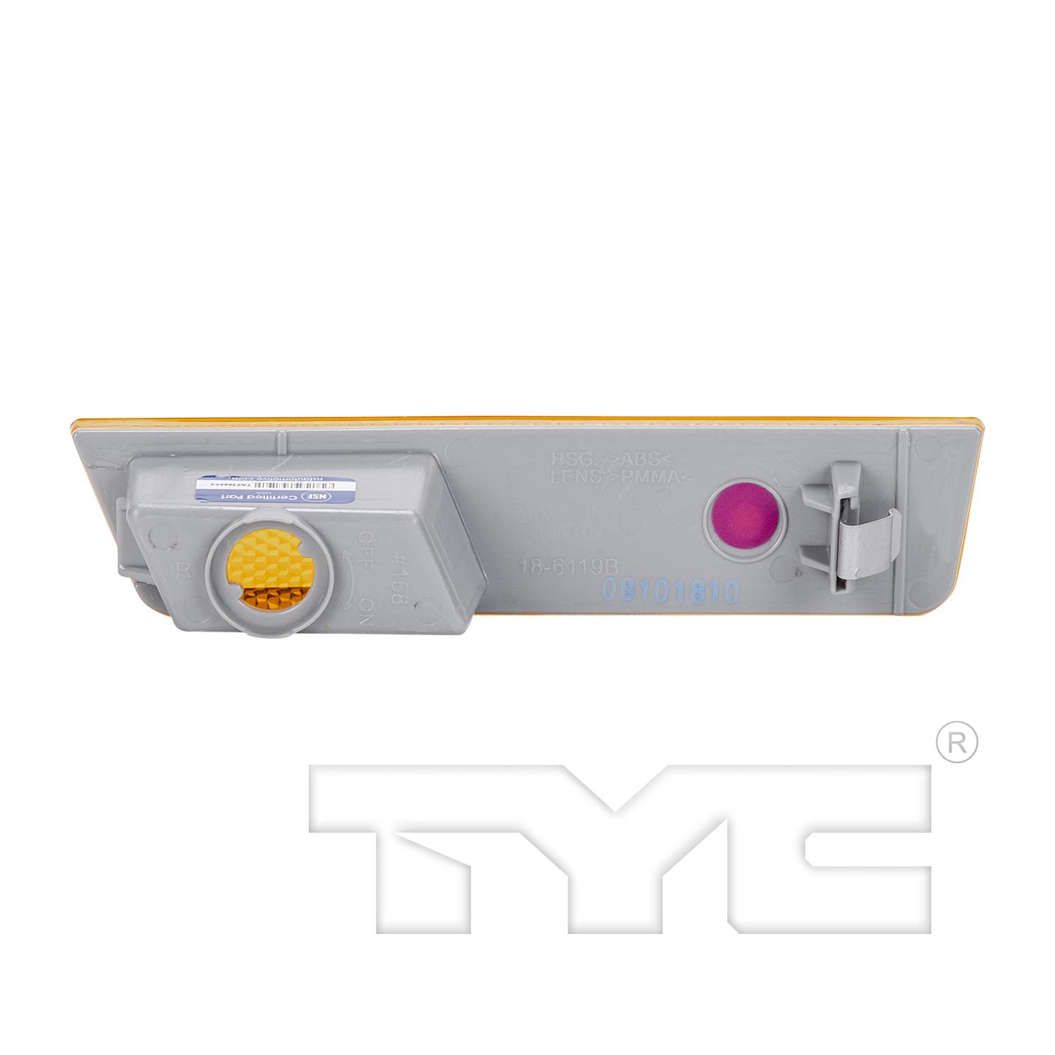 TYC 186119019 - Side Marker Light Assembly TYC 186119019 Side Marker Light product image 2 of 6