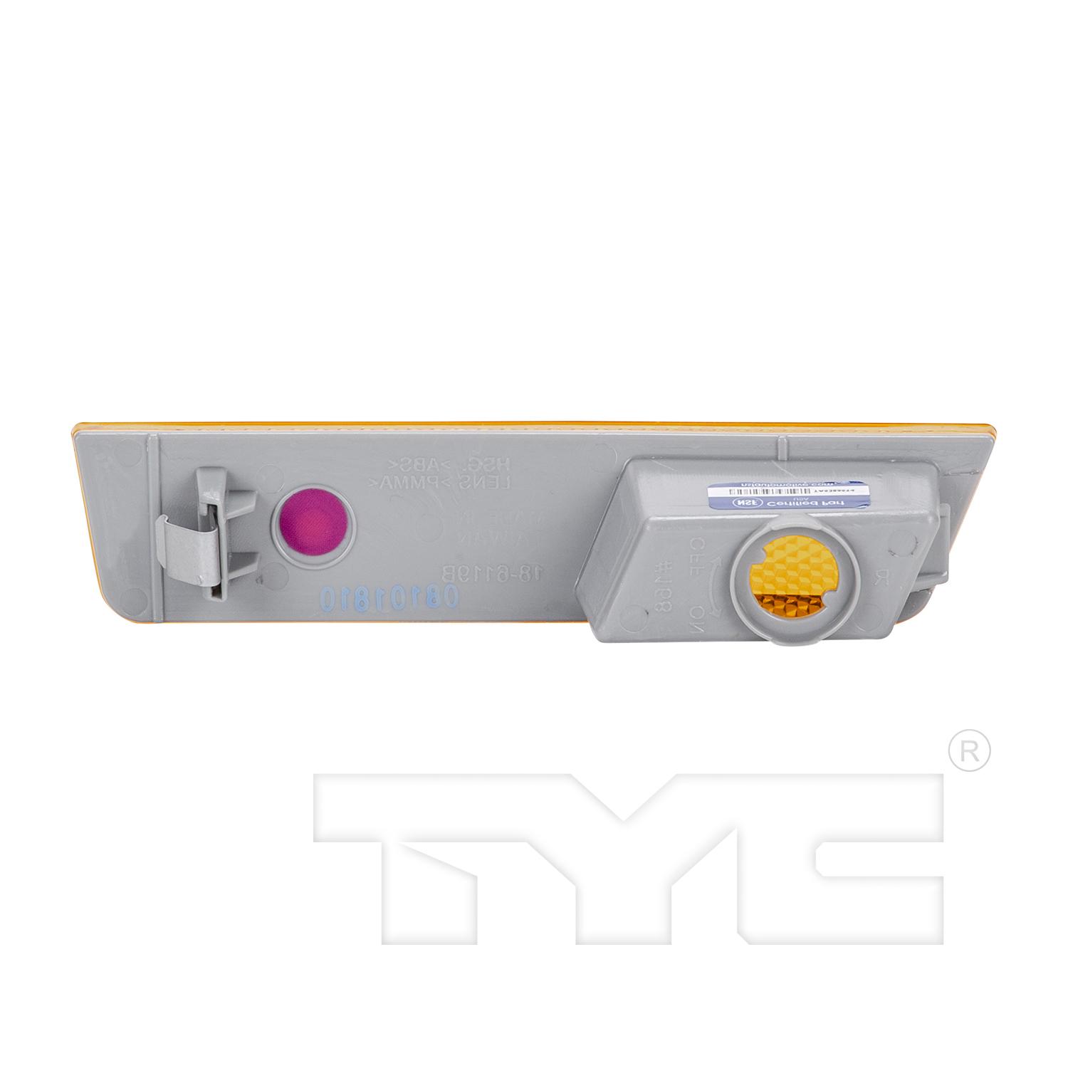 TYC 186120019 - Side Marker Light Assembly TYC 186120019 Side Marker Light product image 4 of 8