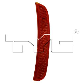 2018 Dodge Charger Side Marker Light Assembly Front Right TYC 186163009 image 3 of 3