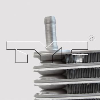 2006 Hyundai Tucson Auto Trans Oil Cooler TYC 19021 image 3 of 4
